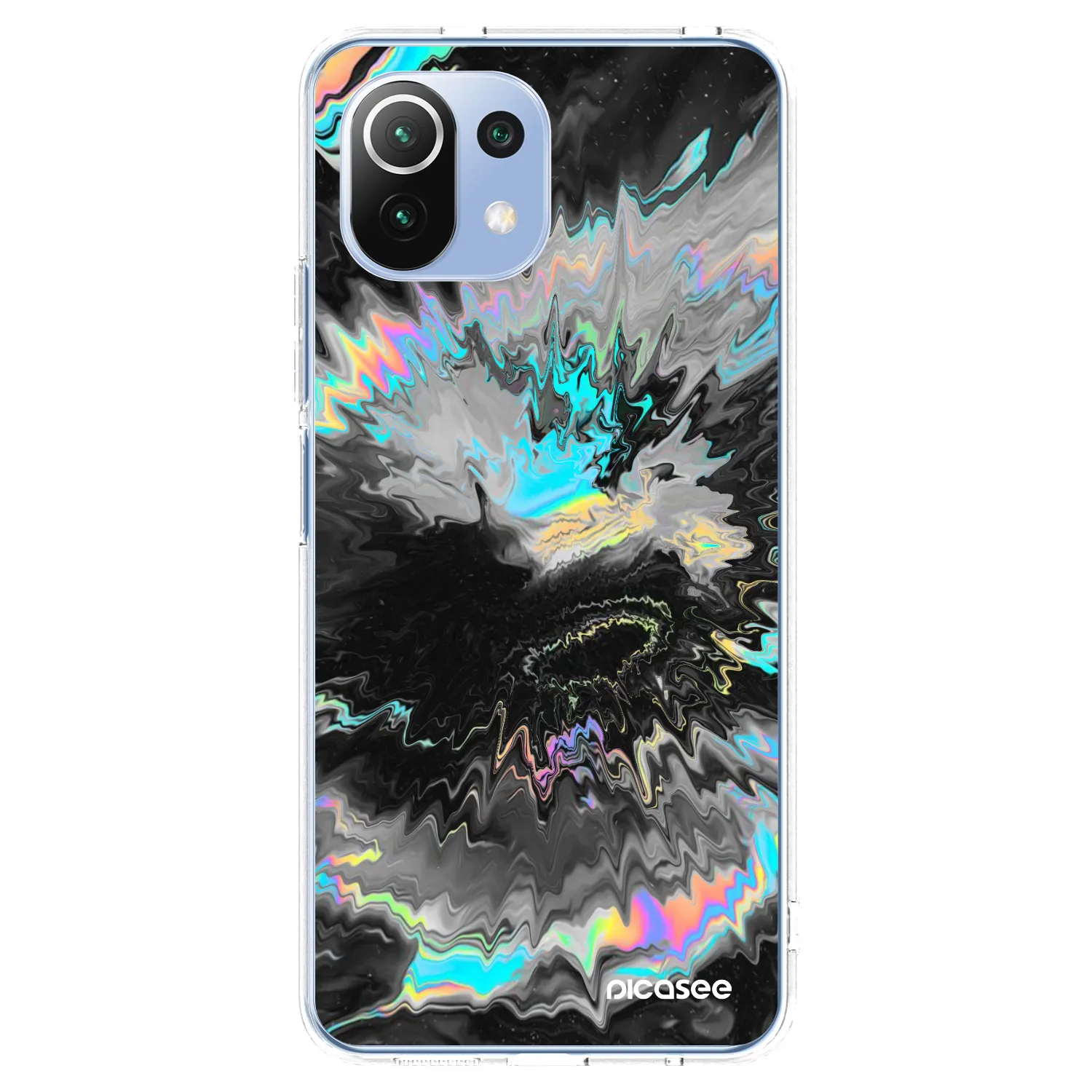 Picasee silikónový prehľadný obal pre Xiaomi 11 Lite 5G NE - Magnetic