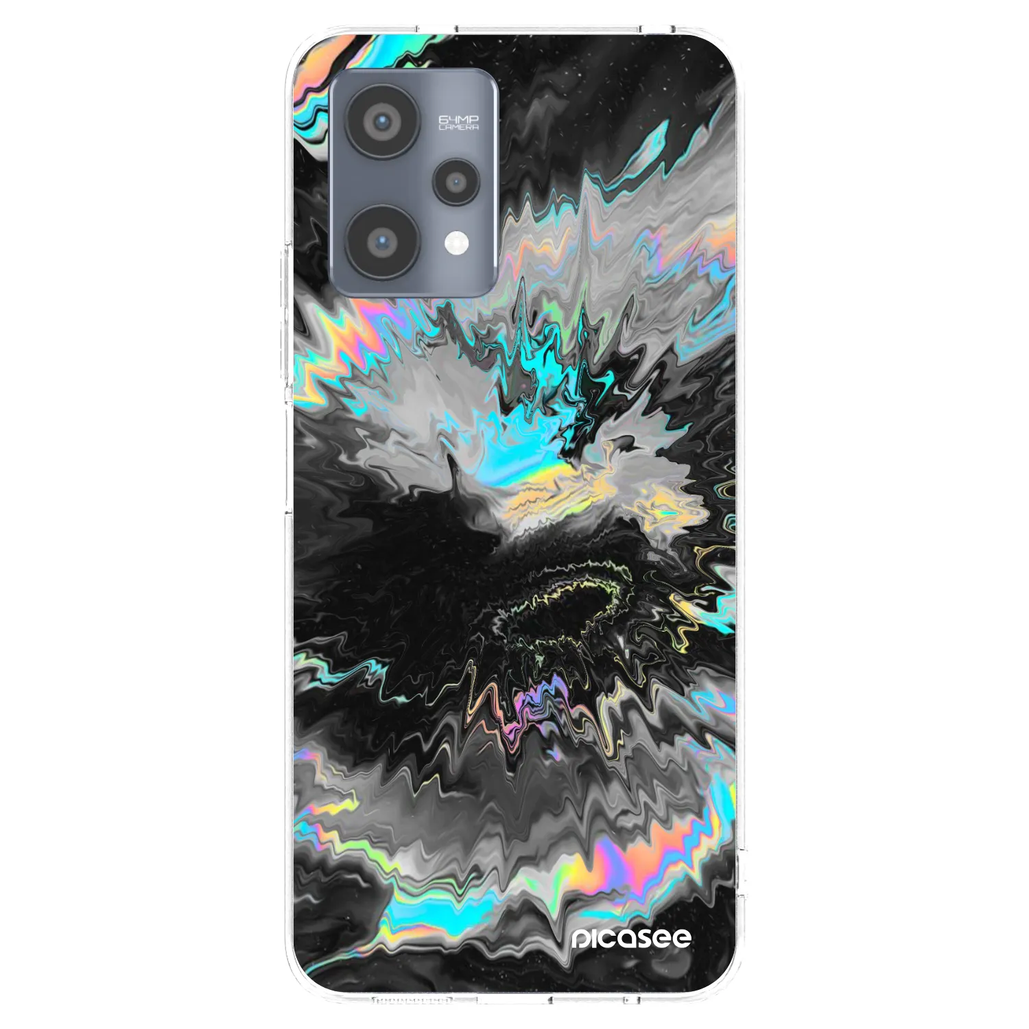 Picasee silikónový prehľadný obal pre Realme 9 Pro 5G - Magnetic