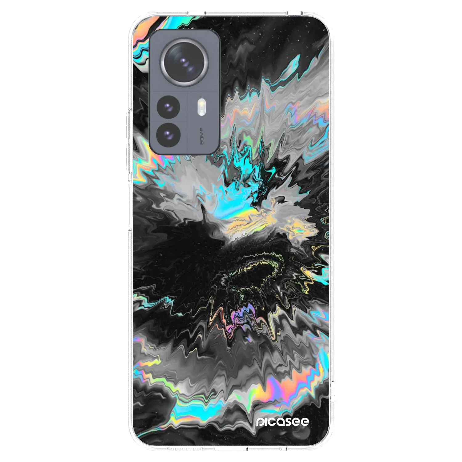 Picasee silikónový prehľadný obal pre Xiaomi 12 Pro - Magnetic