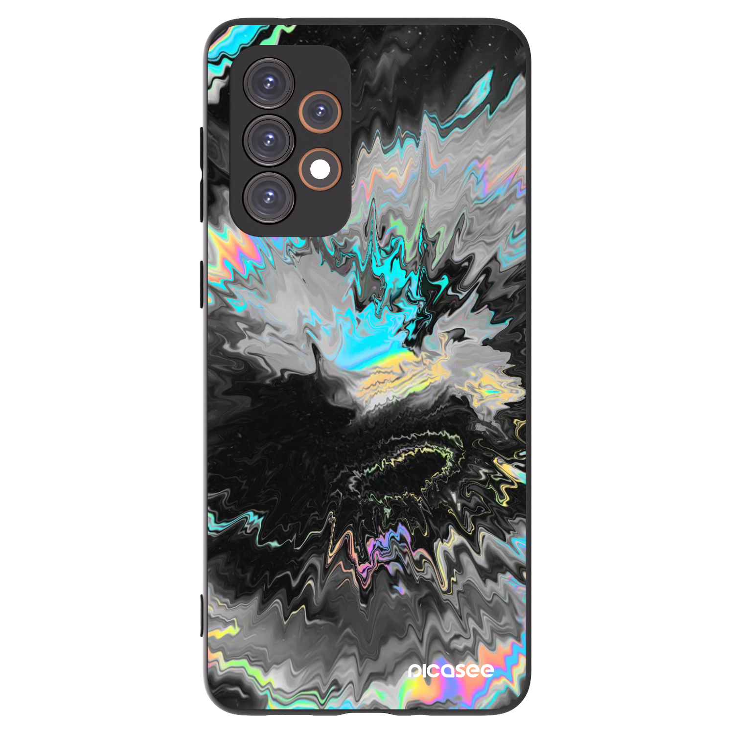 Picasee silikónový čierny obal pre Samsung Galaxy A33 5G A336 - Magnetic