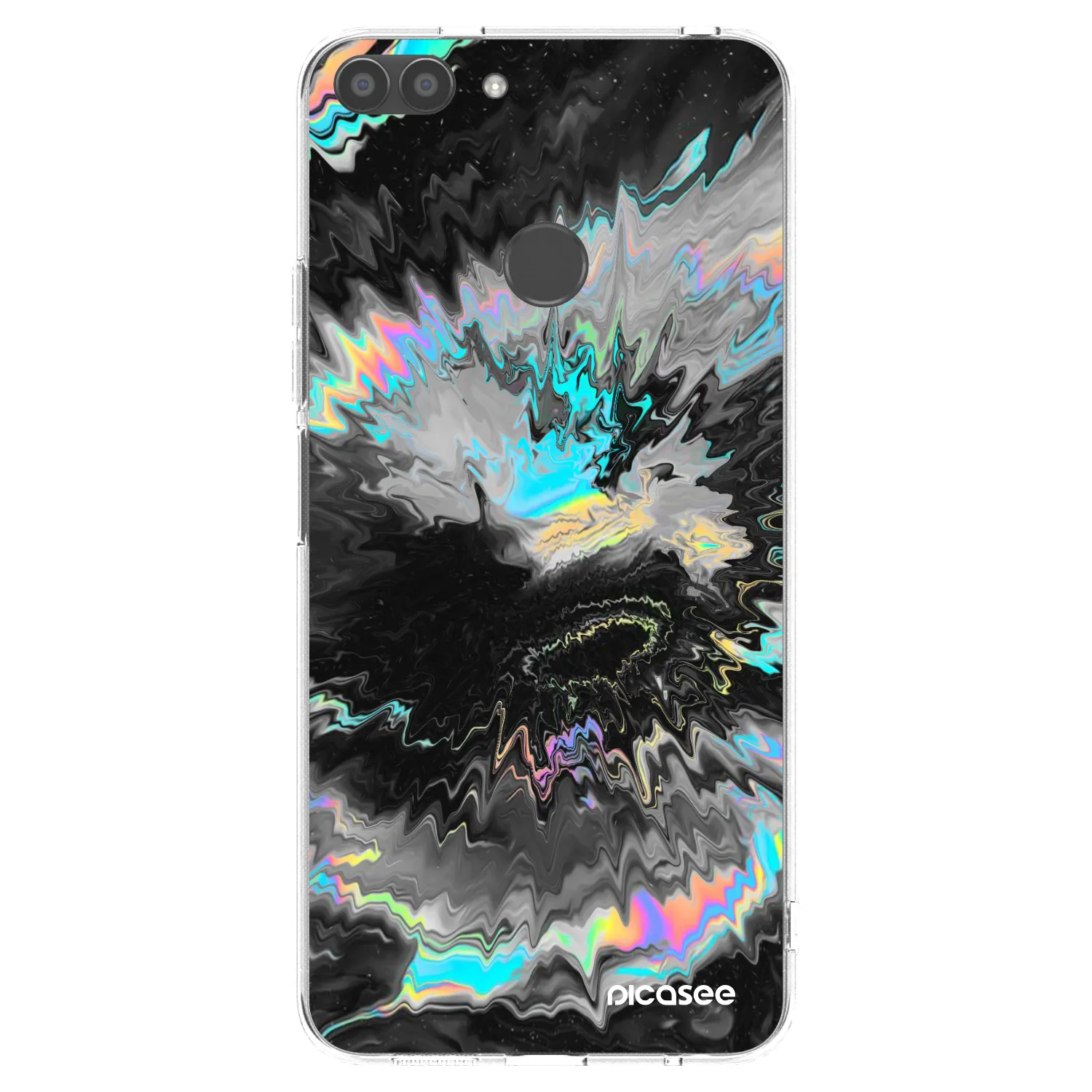 Picasee silikónový prehľadný obal pre Huawei P Smart - Magnetic