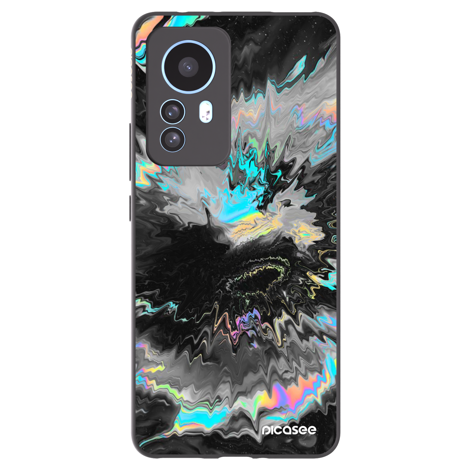 Picasee silikónový čierny obal pre Xiaomi 12T Pro - Magnetic