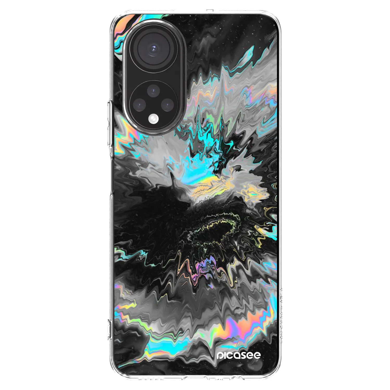 Picasee silikónový prehľadný obal pre Honor X7 - Magnetic