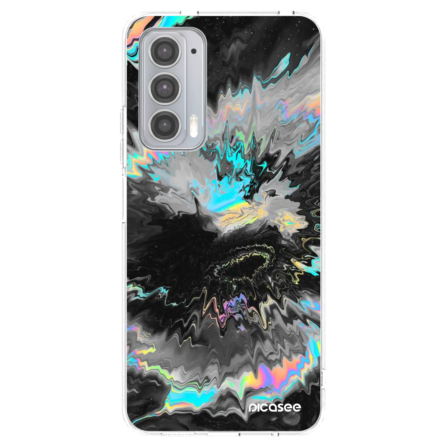 Picasee silikónový prehľadný obal pre Motorola Edge 20 - Magnetic