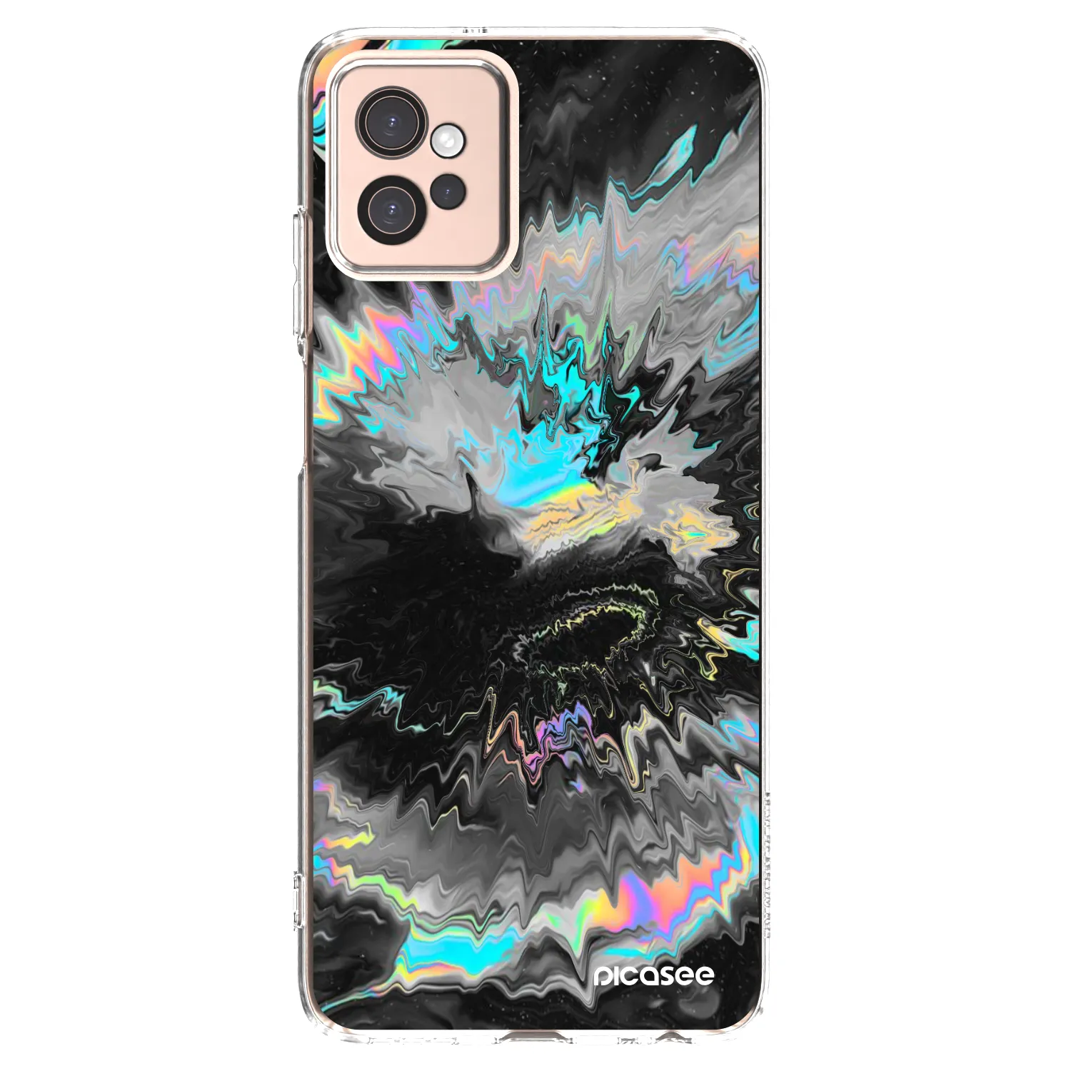 Picasee silikónový prehľadný obal pre Motorola Moto G32 - Magnetic