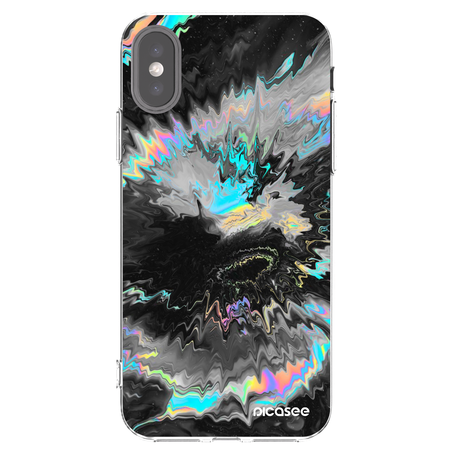Silikónový prehľadný obal pre Apple iPhone X/XS - Magnetic