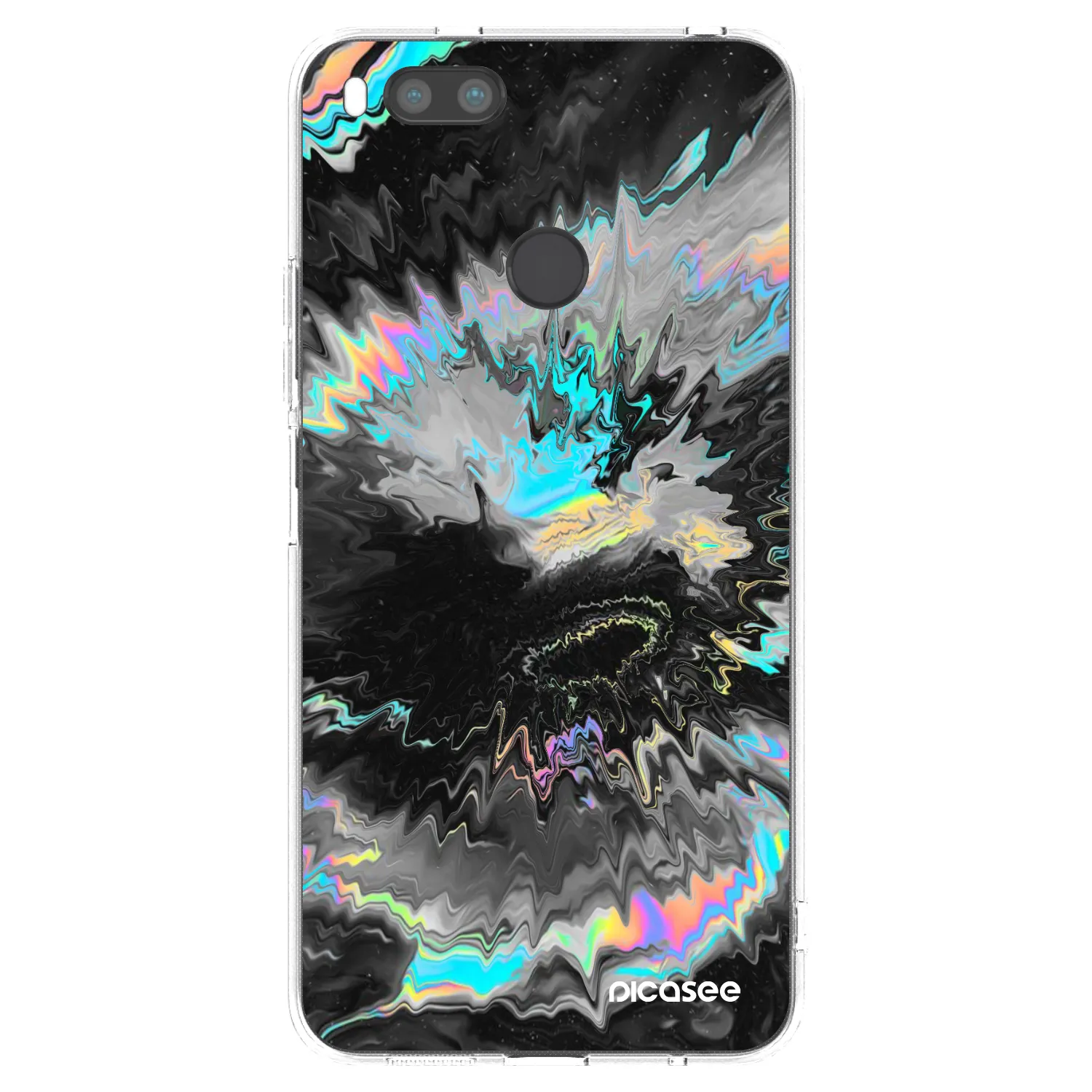 Picasee silikónový prehľadný obal pre Xiaomi Redmi A1 - Magnetic
