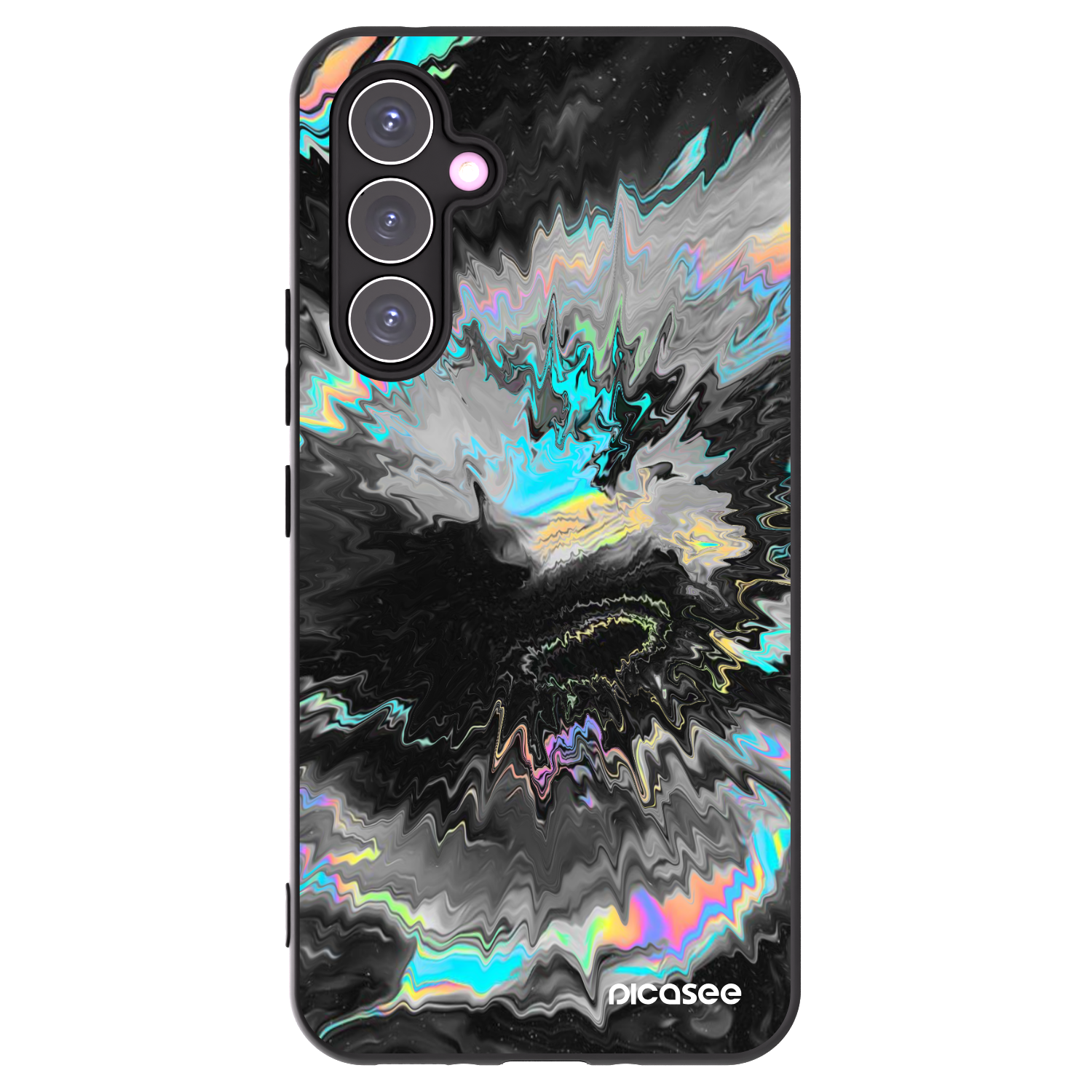 Picasee silikónový čierny obal pre Samsung Galaxy A54 5G A546B - Magnetic