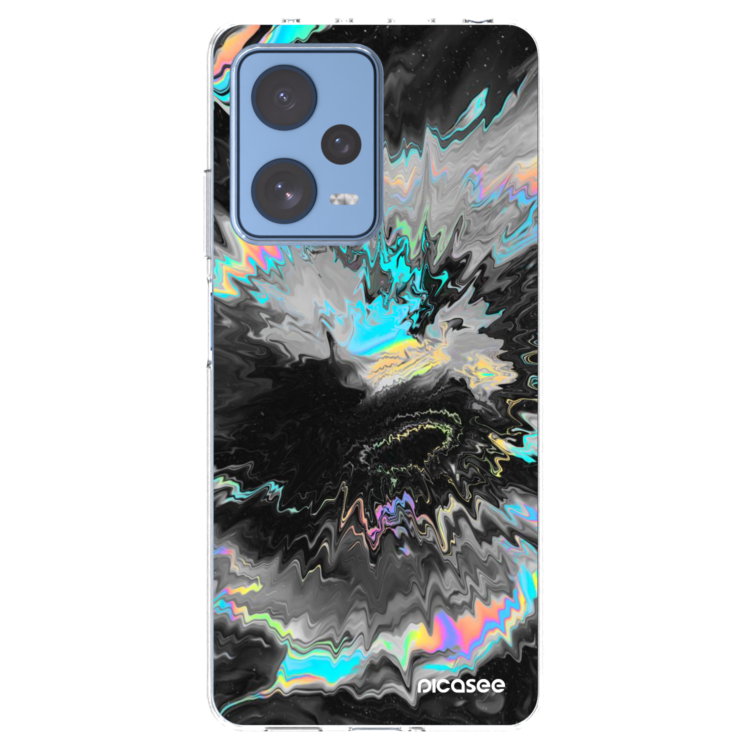 Picasee silikónový prehľadný obal pre Xiaomi Redmi Note 12 Pro 5G - Magnetic