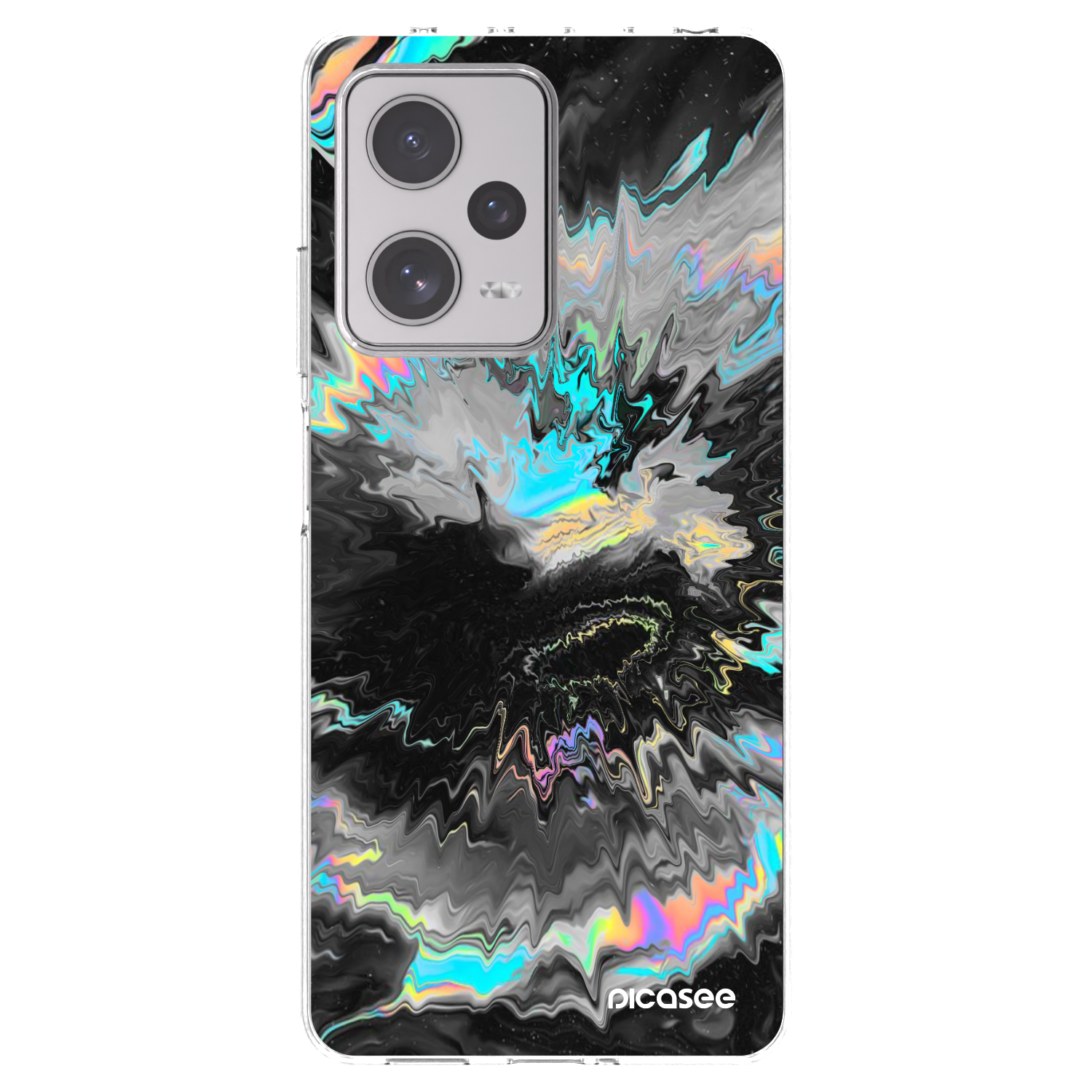 Picasee silikónový prehľadný obal pre Xiaomi Redmi Note 12 Pro+ 5G - Magnetic
