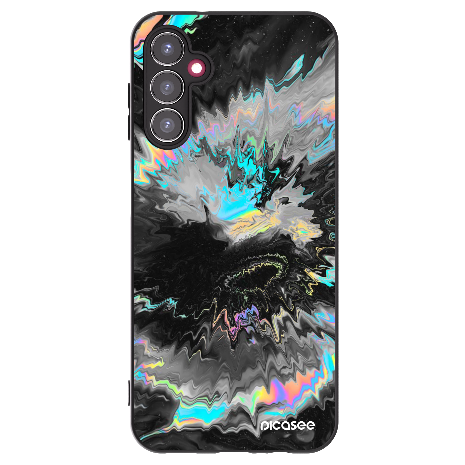 Picasee silikónový čierny obal pre Samsung Galaxy A14 5G A146P - Magnetic