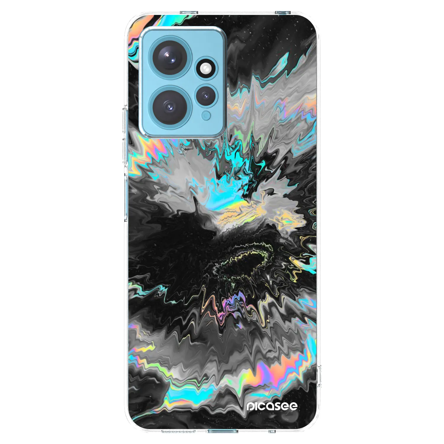 Picasee silikónový prehľadný obal pre Xiaomi Redmi Note 12 4G - Magnetic