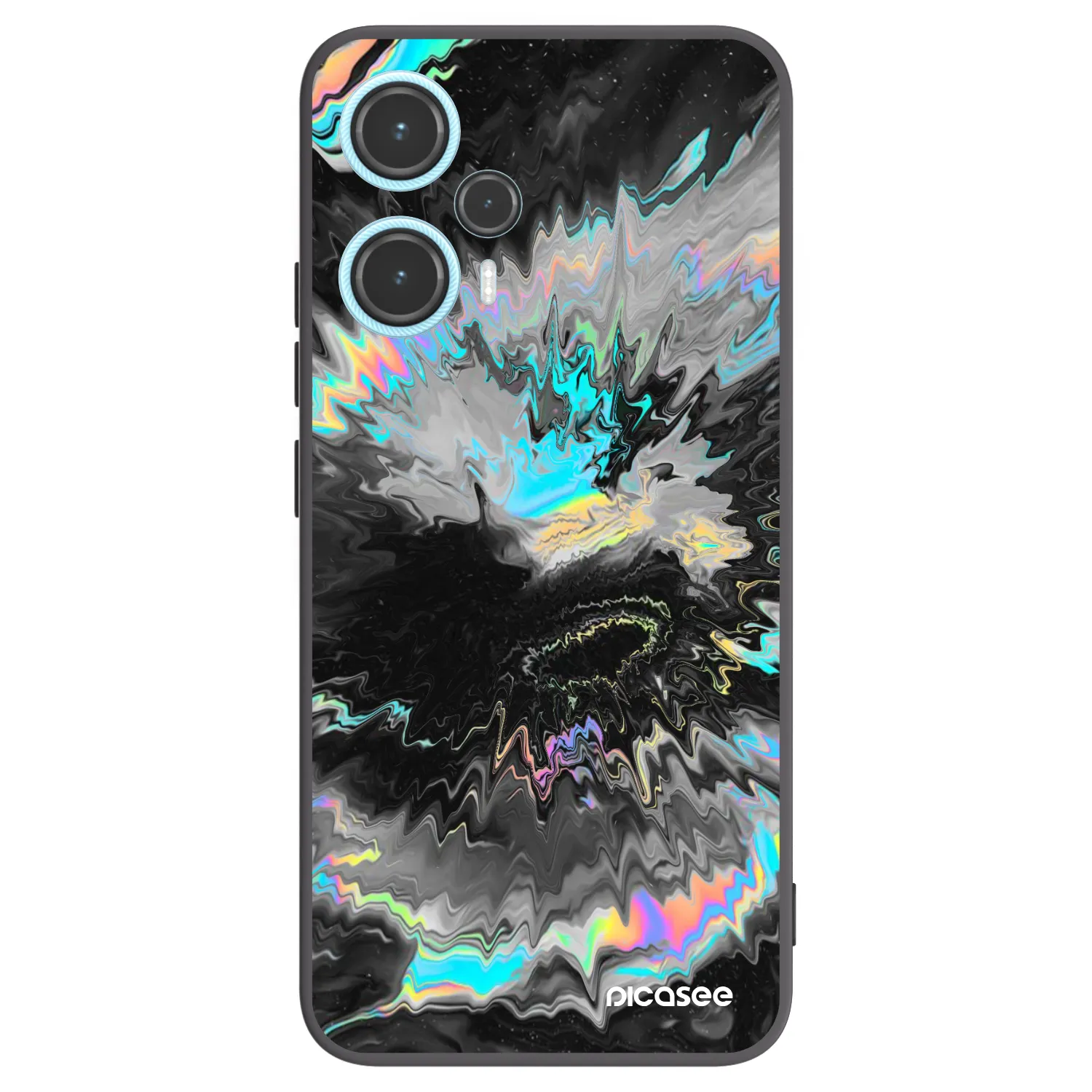 Picasee silikónový čierny obal pre Xiaomi Poco F5 - Magnetic