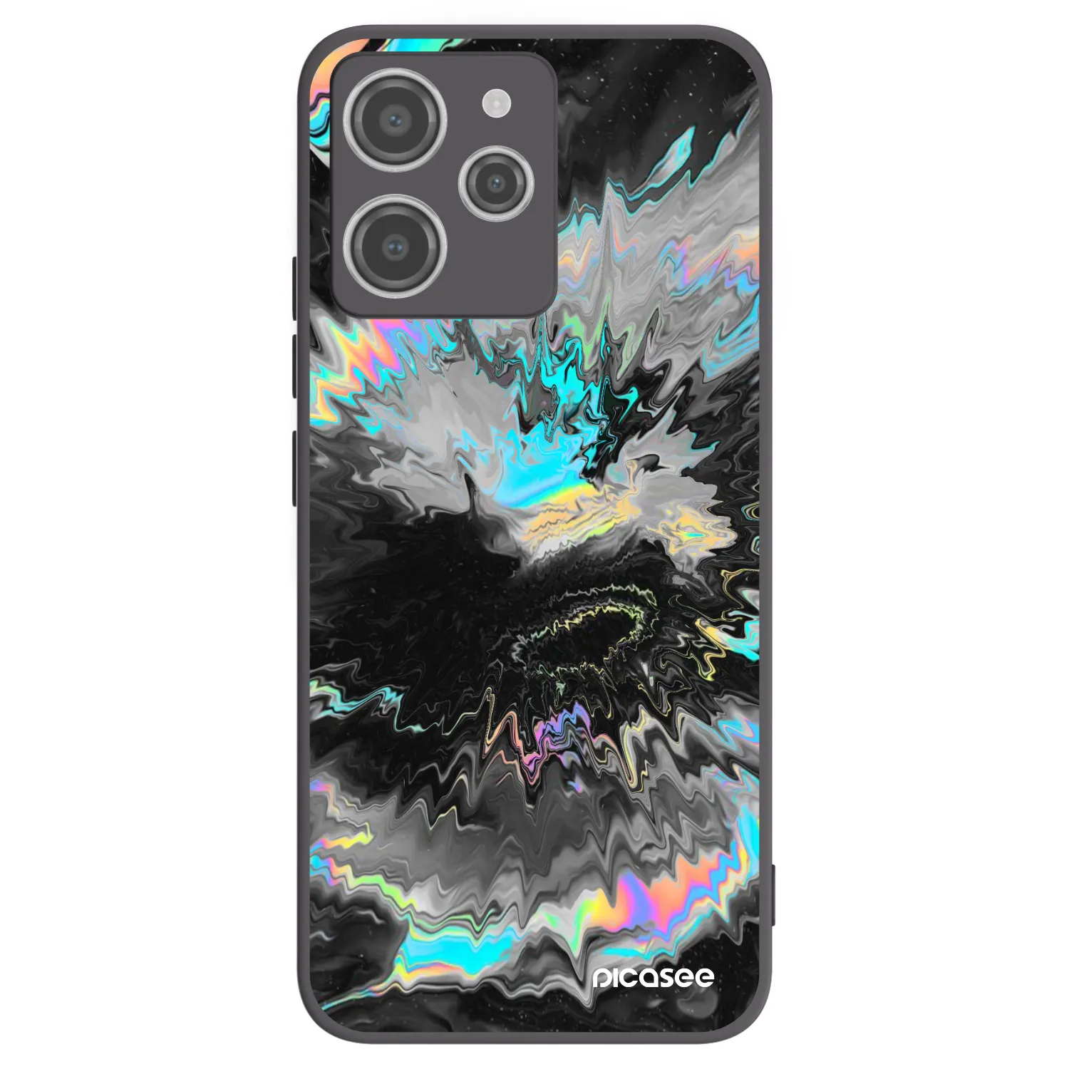 Silikónový čierny obal pre Xiaomi Redmi 12 4G - Magnetic