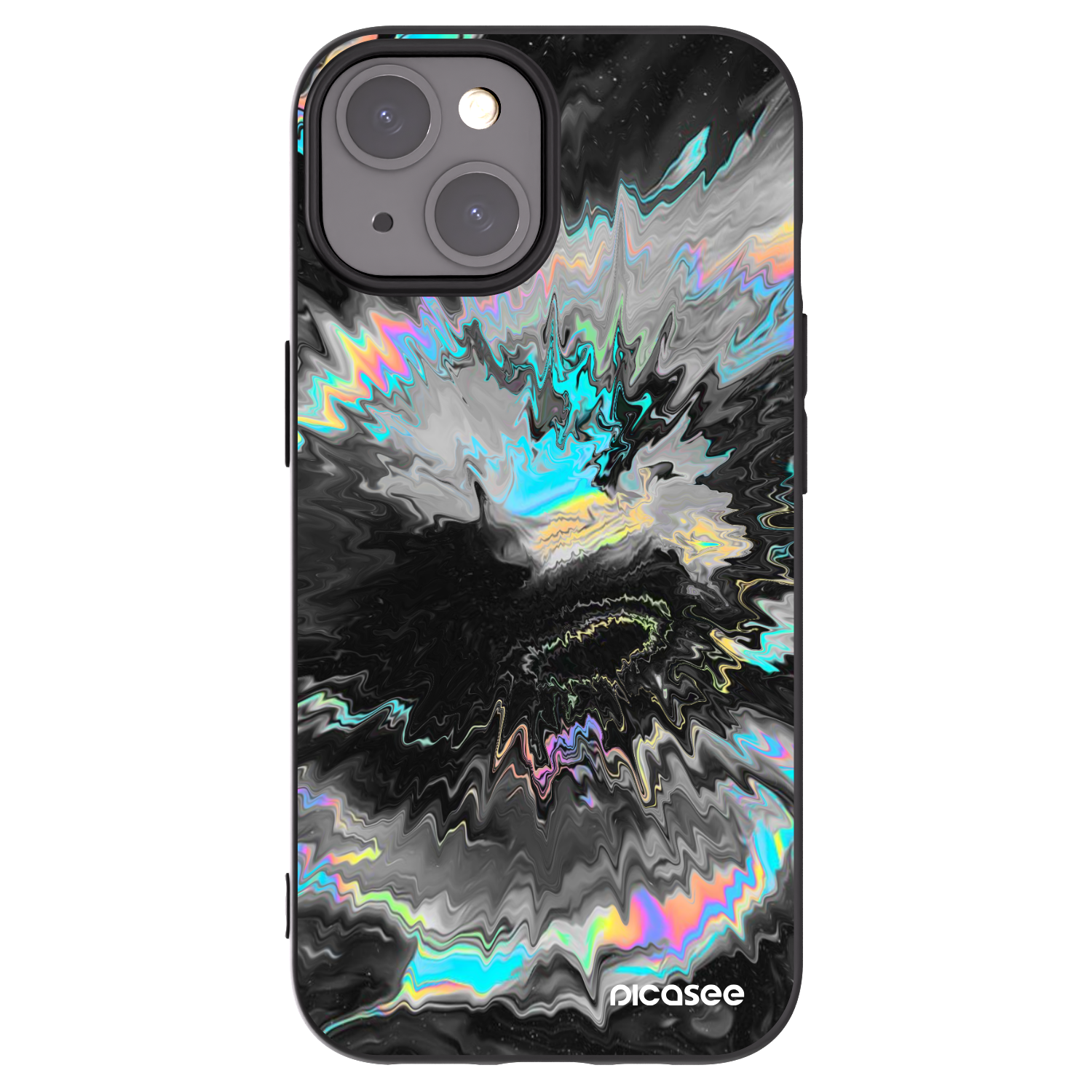 Silikónový čierny obal pre Apple iPhone 15 - Magnetic