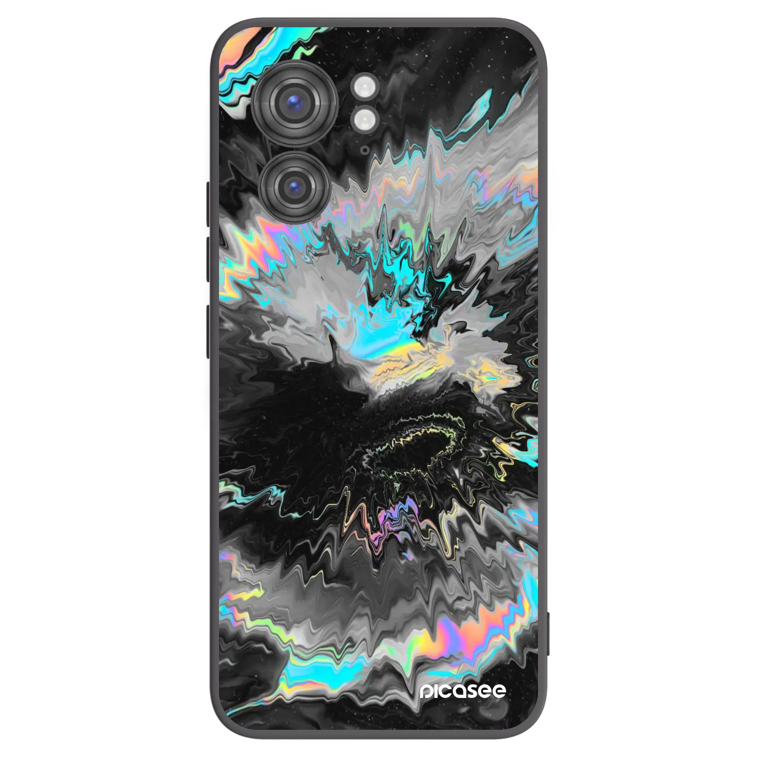 Picasee silikónový čierny obal pre Motorola Edge 40 - Magnetic