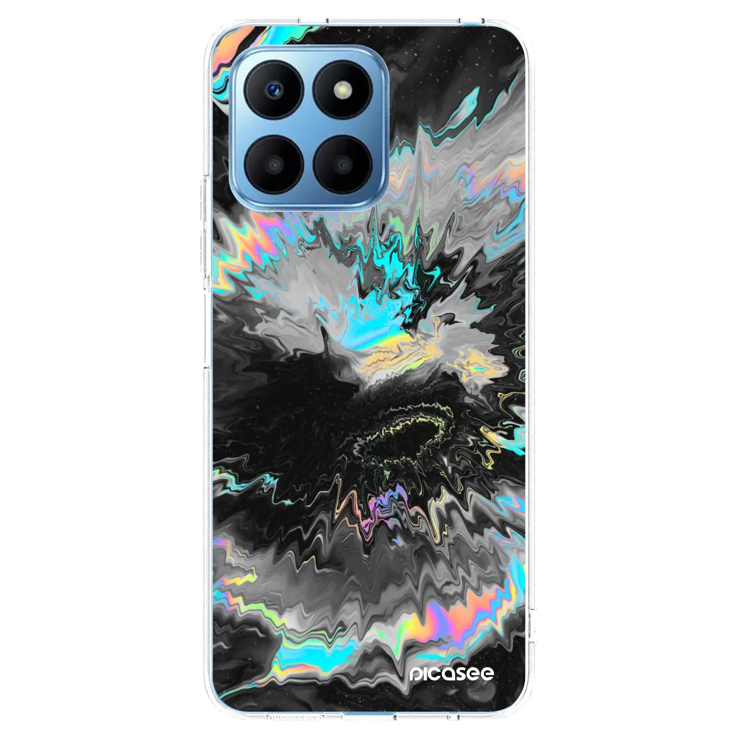 Picasee silikónový prehľadný obal pre Honor 70 Lite - Magnetic