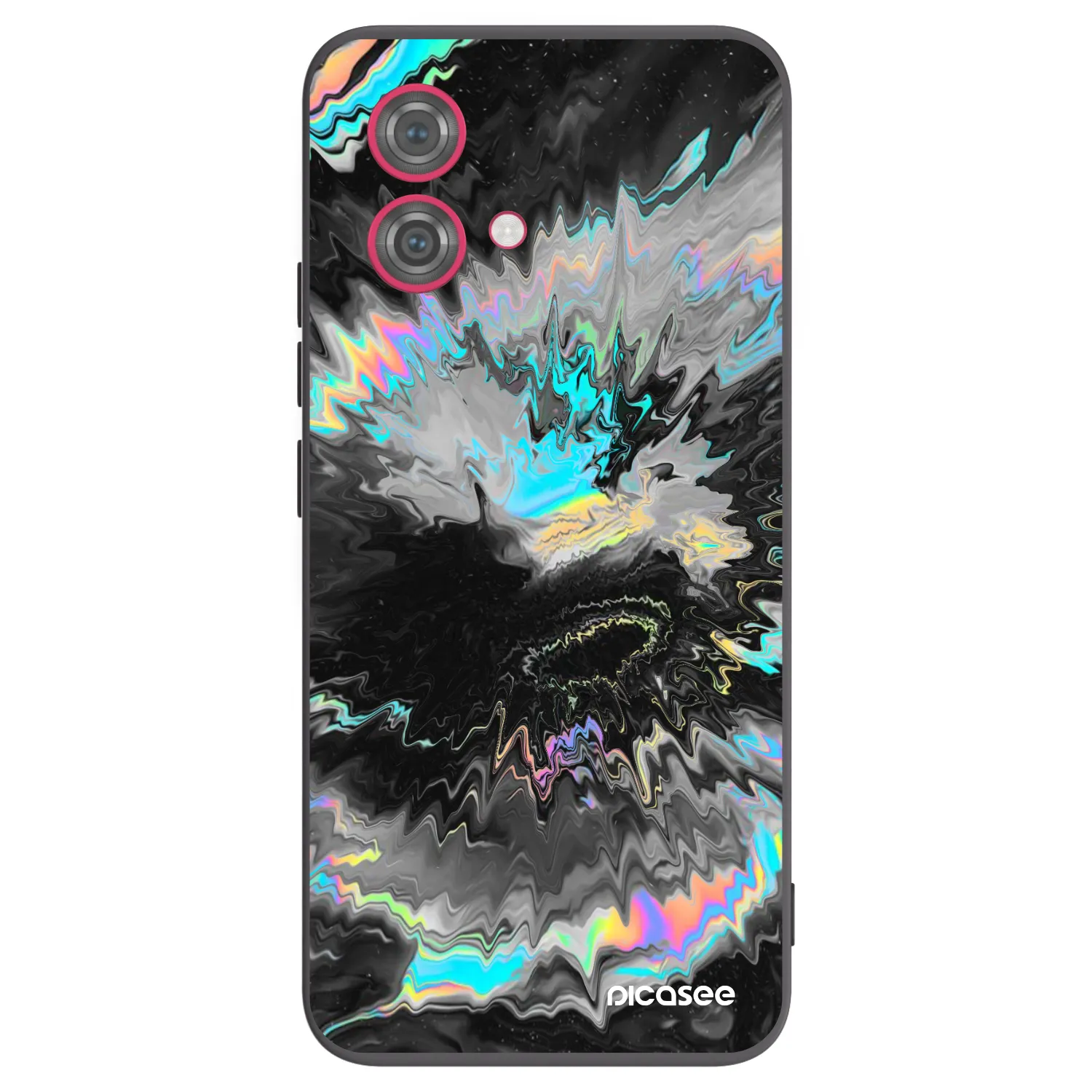 Silikónový čierny obal pre Motorola Moto G84 5G - Magnetic