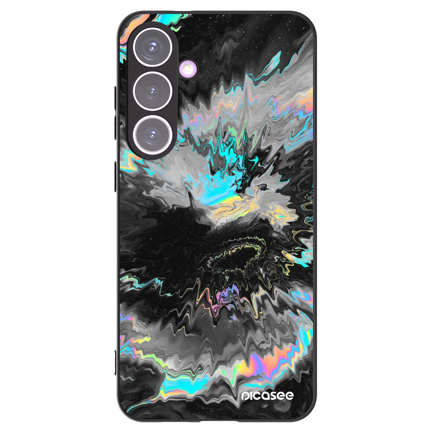 Picasee silikónový čierny obal pre Samsung Galaxy S24+ S926B 5G - Magnetic