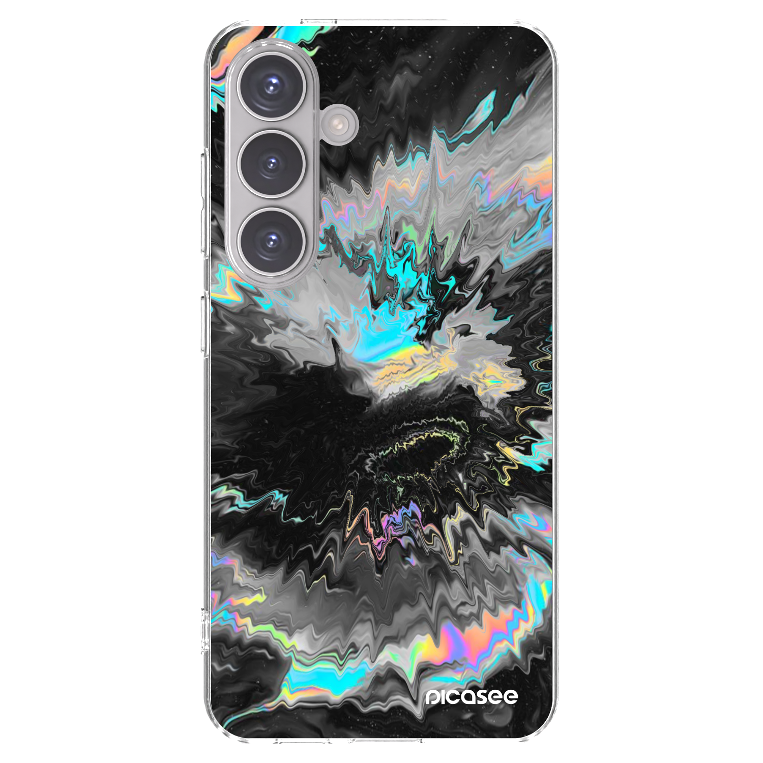 Picasee silikónový prehľadný obal pre Samsung Galaxy S24 S921B 5G - Magnetic