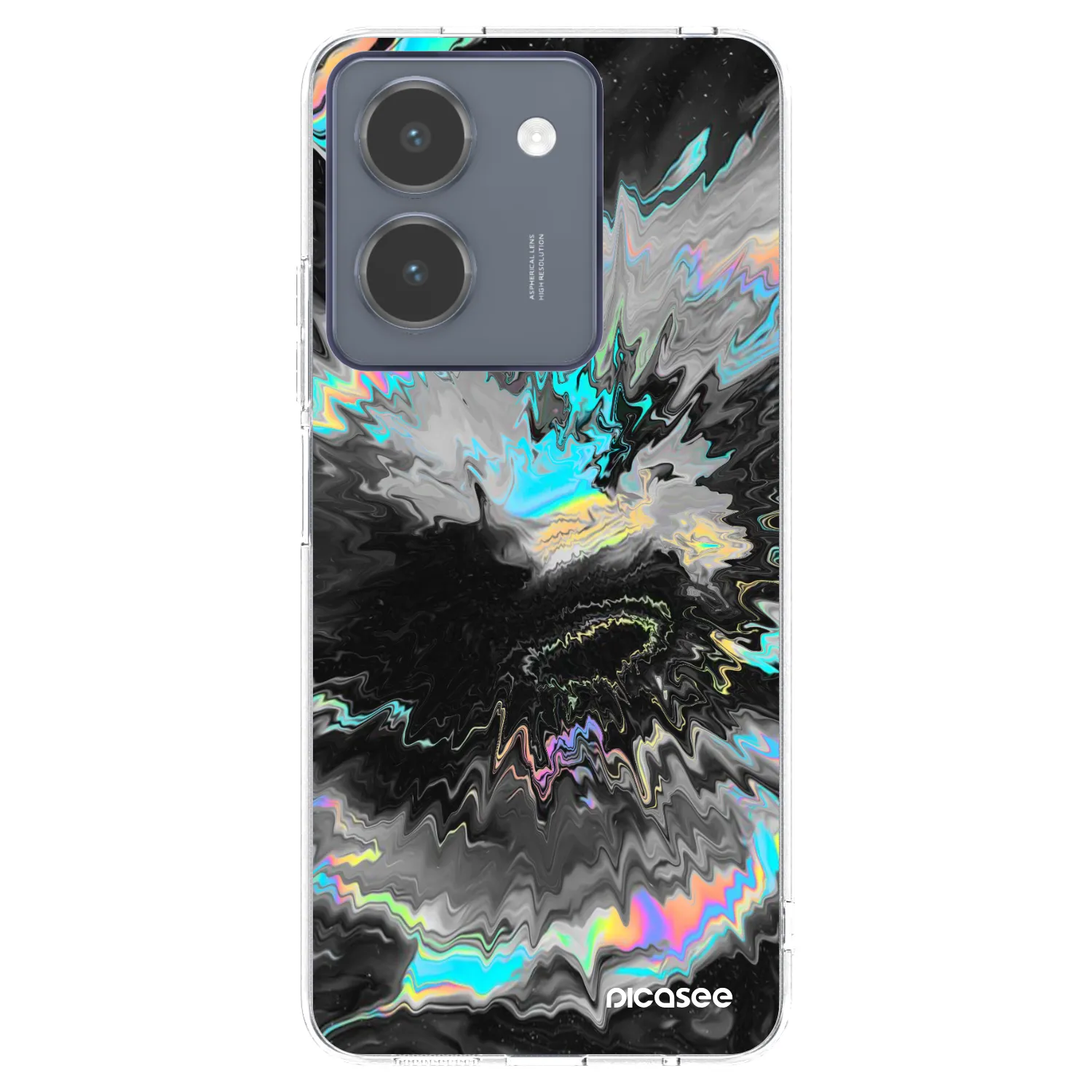 Picasee silikónový prehľadný obal pre Vivo Y36 4G - Magnetic