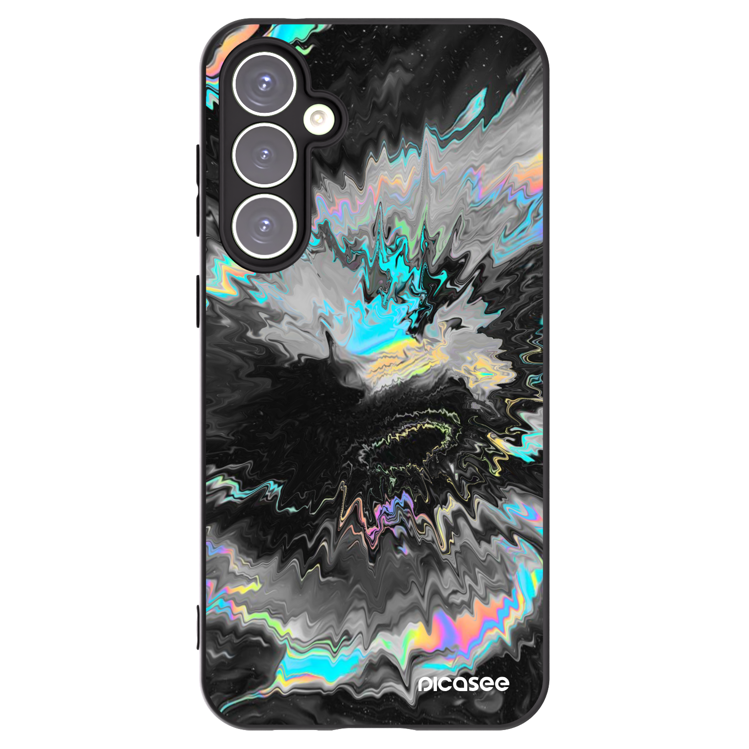 Picasee silikónový čierny obal pre Samsung Galaxy S23 FE S711B - Magnetic