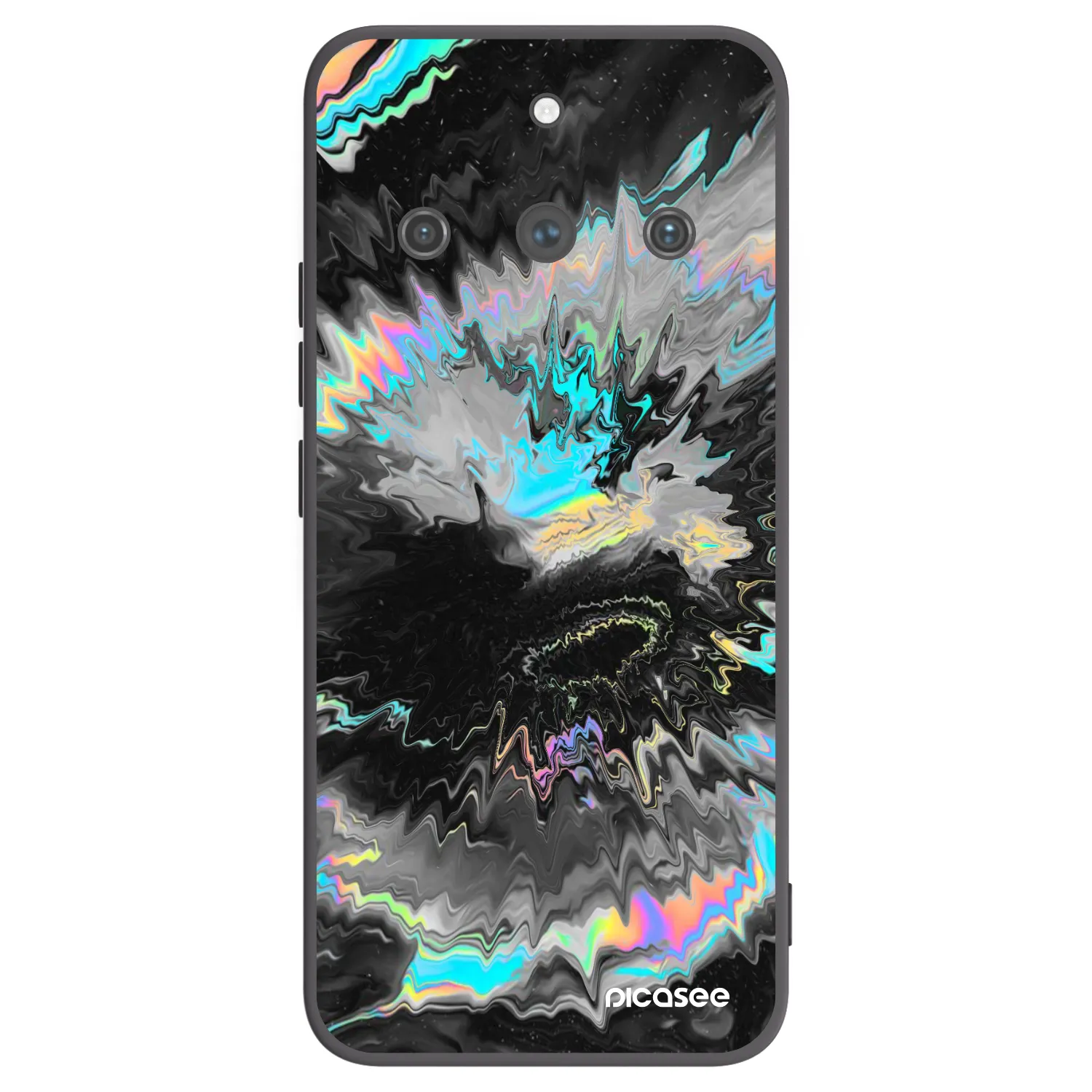 Picasee silikónový čierny obal pre Realme 11 Pro+ - Magnetic