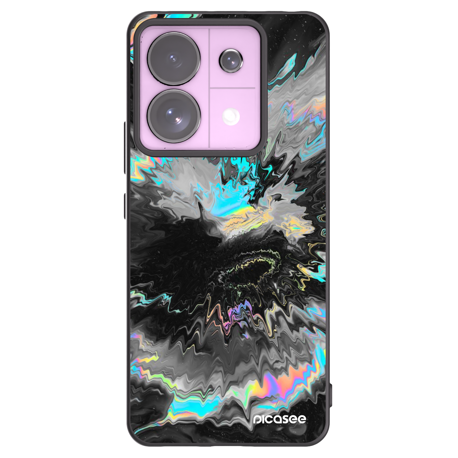 Picasee silikónový čierny obal pre Xiaomi Redmi Note 13 Pro 5G - Magnetic