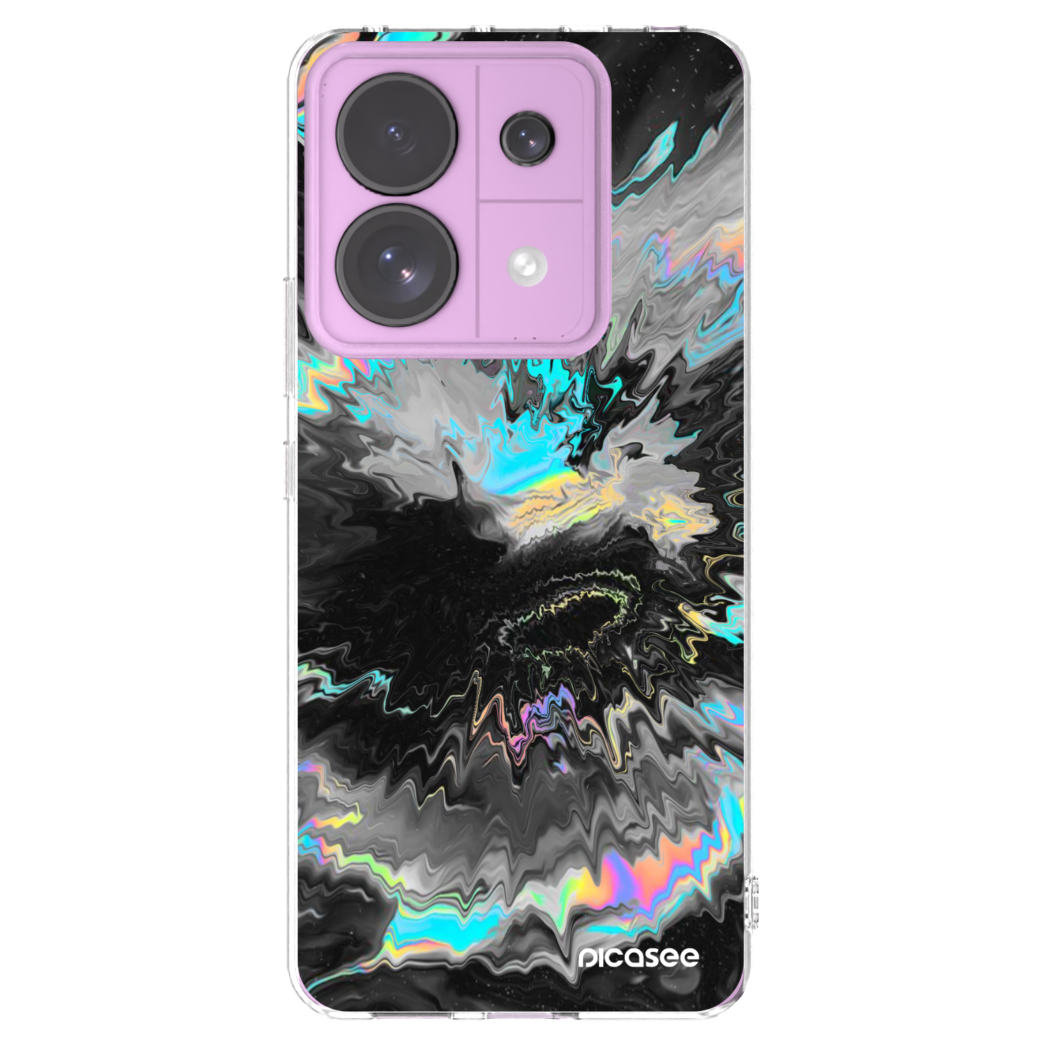 Picasee silikónový prehľadný obal pre Xiaomi Redmi Note 13 Pro 5G - Magnetic