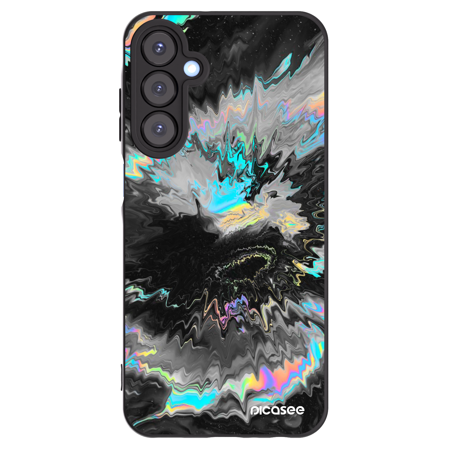Picasee silikónový čierny obal pre Samsung Galaxy A25 A256B 5G - Magnetic