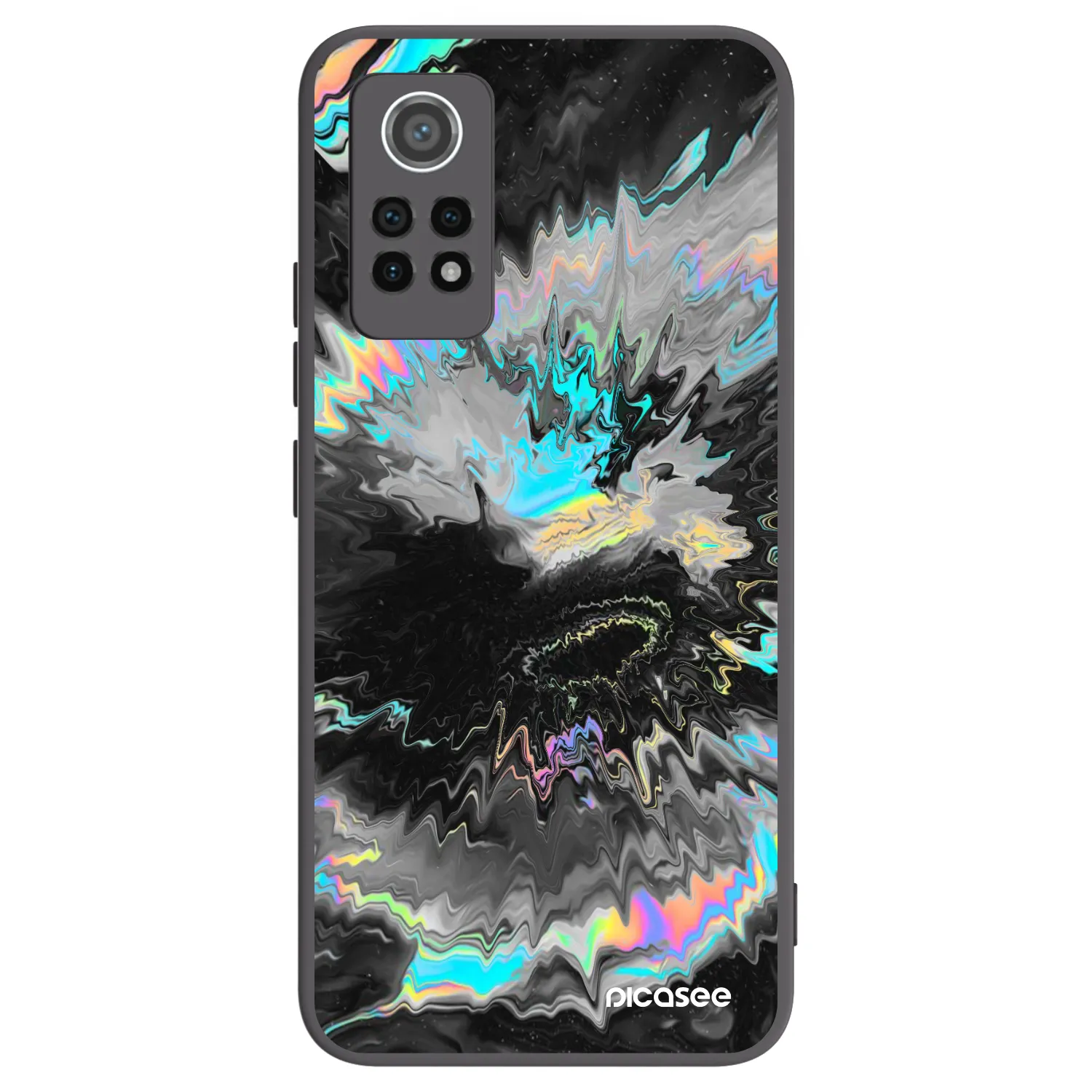 Picasee silikónový čierny obal pre Xiaomi Redmi Note 12 Pro 4G - Magnetic