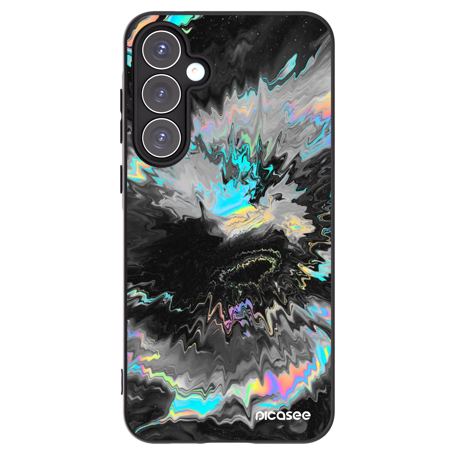Picasee silikónový čierny obal pre Samsung Galaxy A55 5G A556B - Magnetic