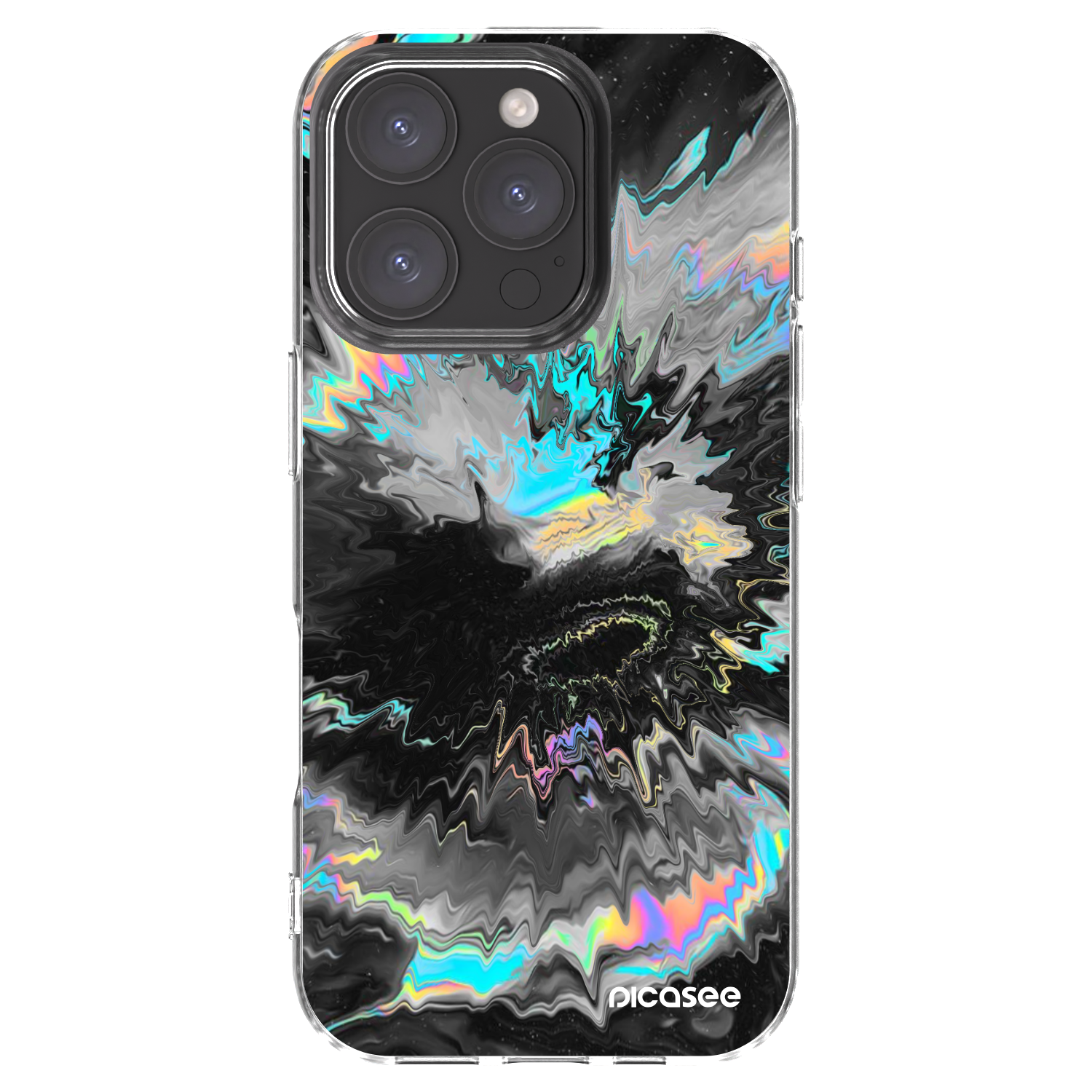 Picasee silikónový prehľadný obal pre Apple iPhone 16 Pro - Magnetic