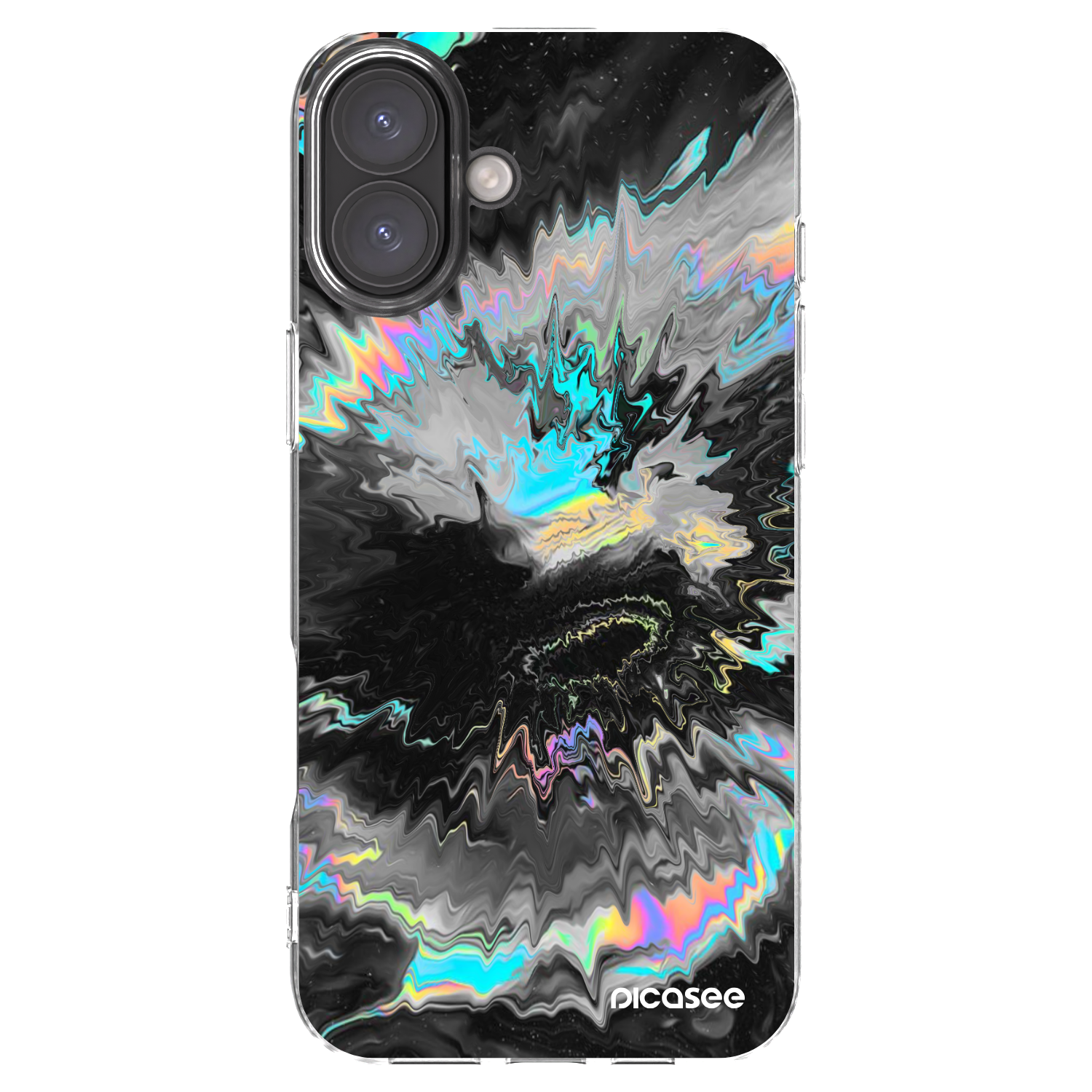 Picasee silikónový prehľadný obal pre Apple iPhone 16 Plus - Magnetic