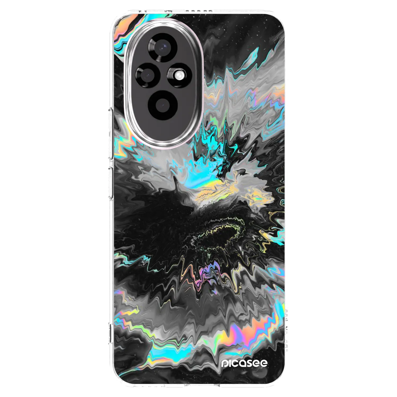 Picasee silikónový prehľadný obal pre Honor 200 Pro 5G - Magnetic