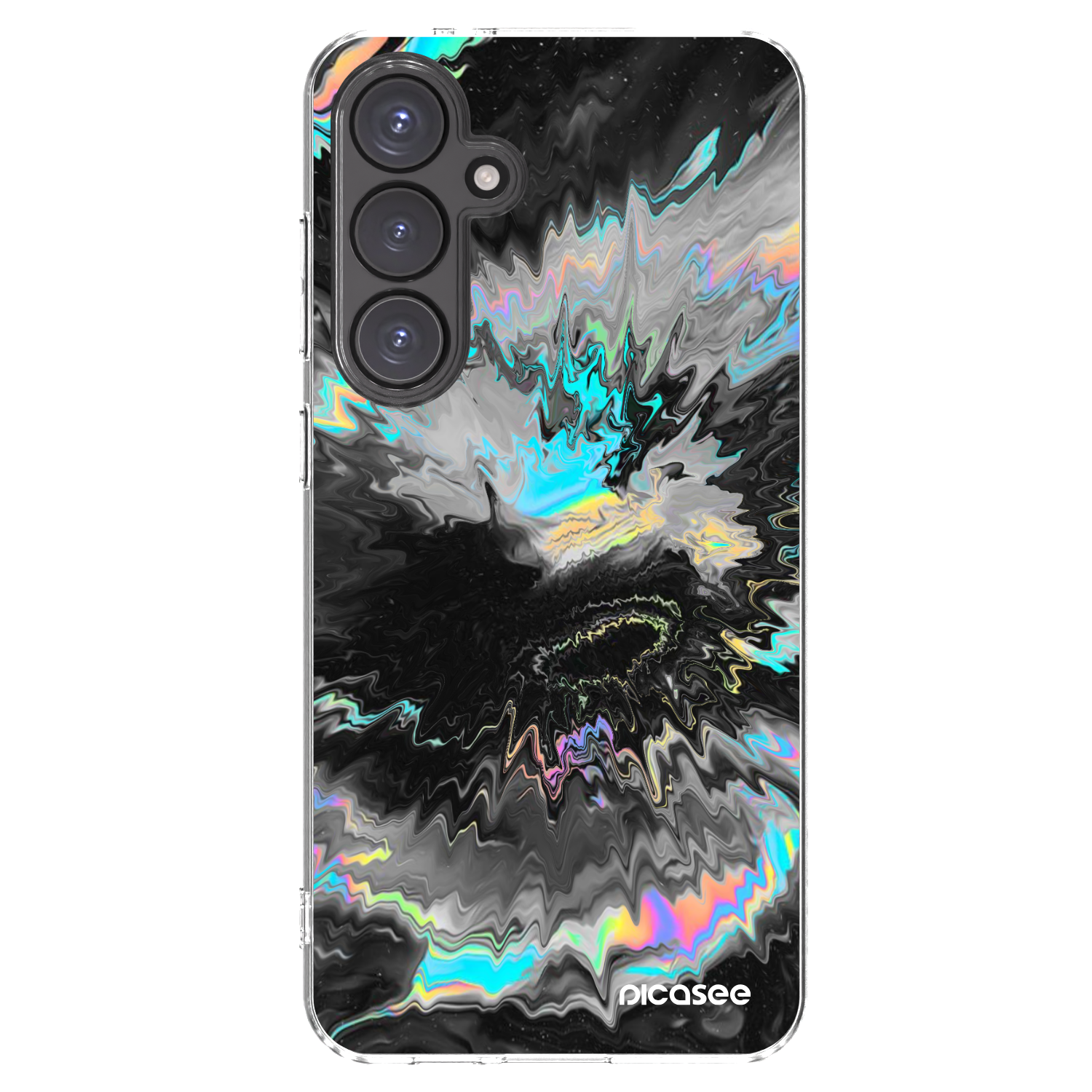 Picasee silikónový prehľadný obal pre Samsung Galaxy S24 FE S721B - Magnetic