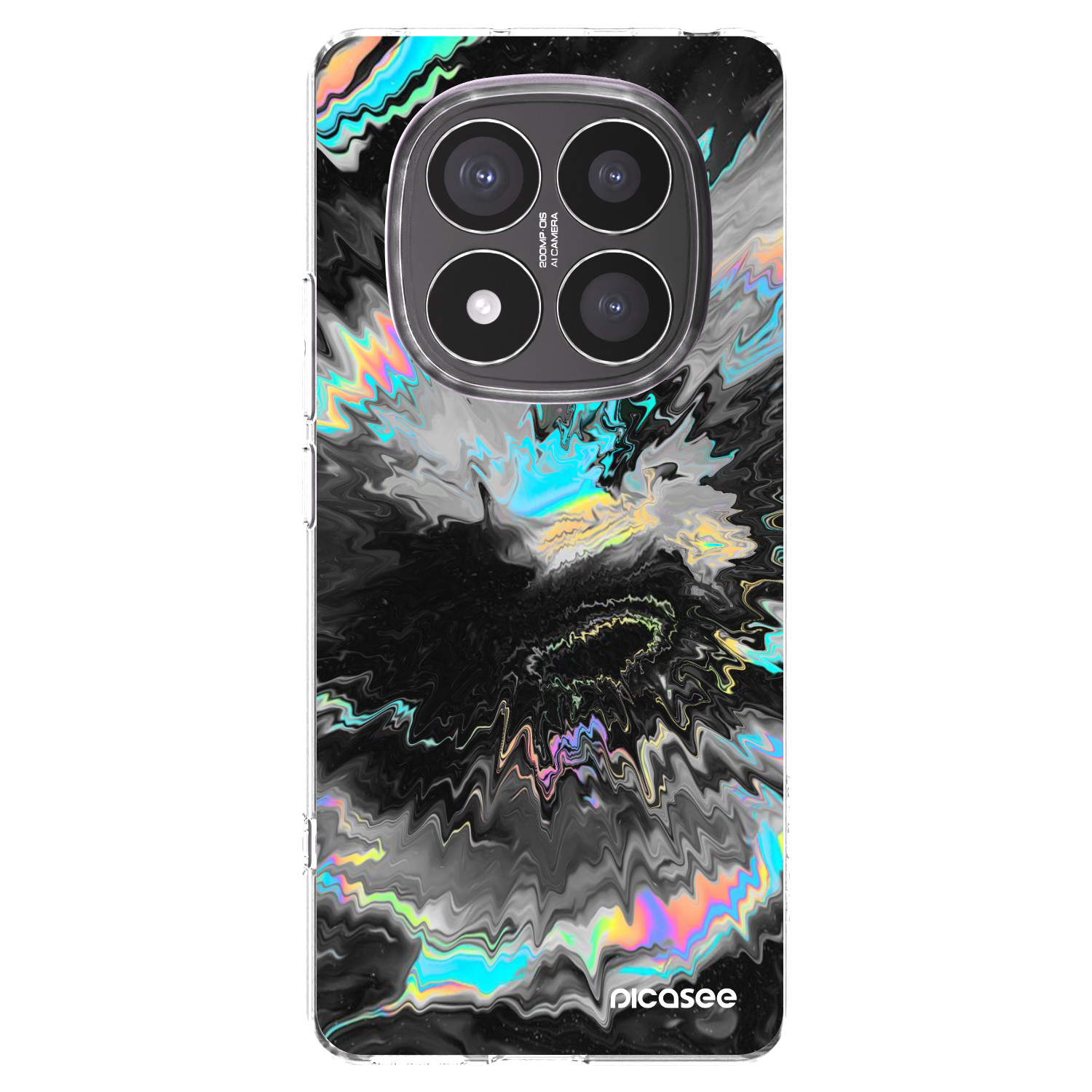 Picasee silikónový prehľadný obal pre Xiaomi Redmi Note 14 Pro+ 5G - Magnetic