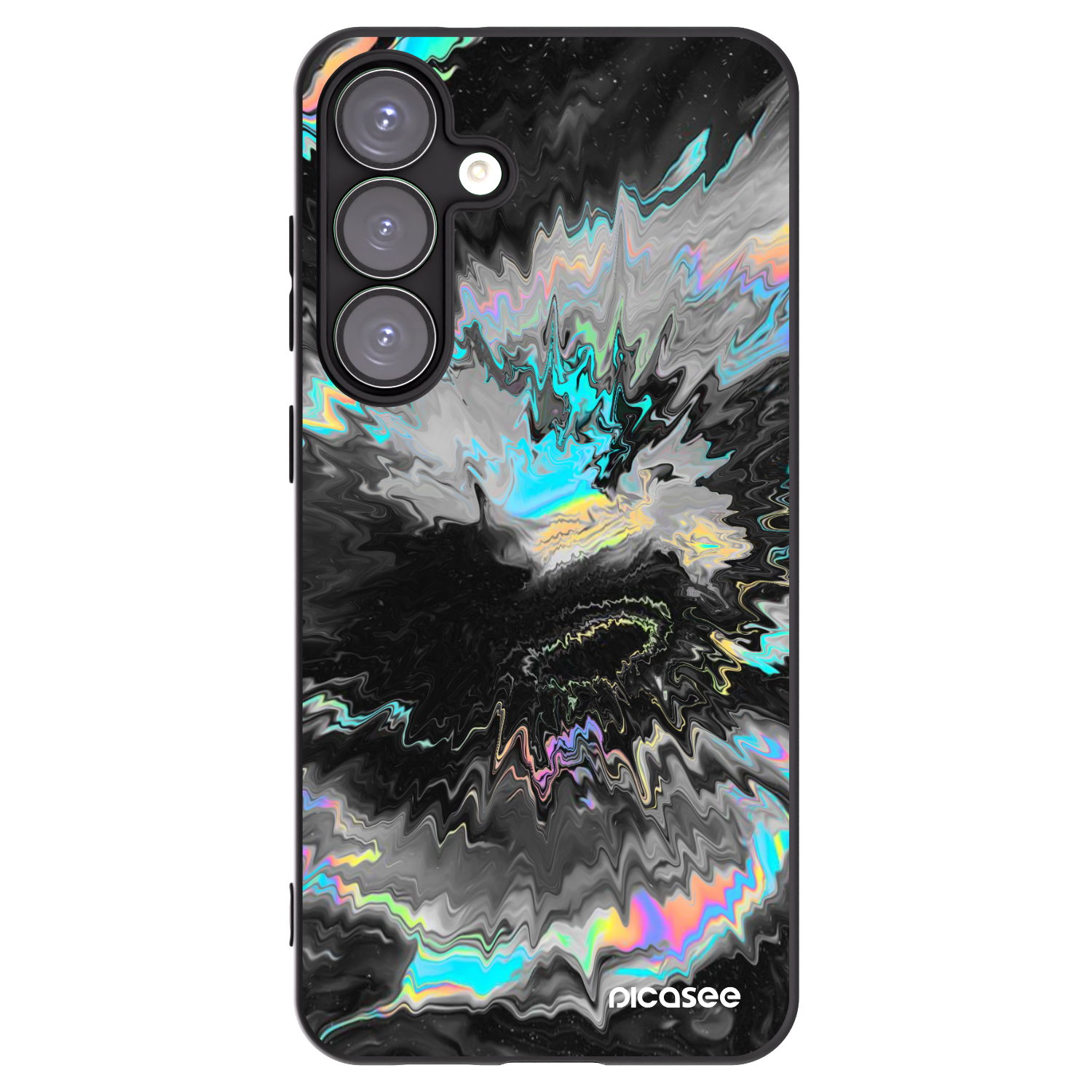 Picasee silikónový čierny obal pre Samsung Galaxy S25+ 5G - Magnetic