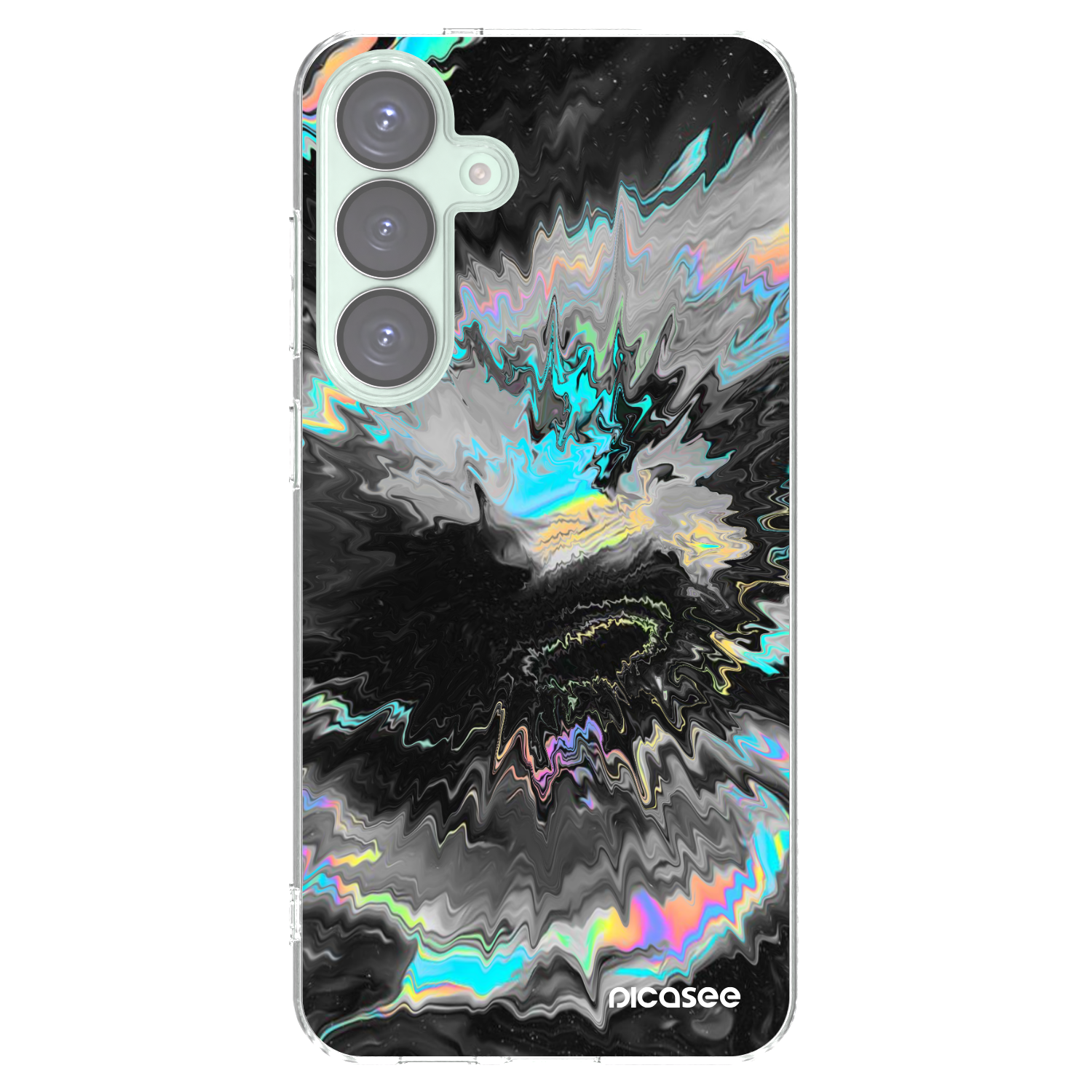 Picasee silikónový prehľadný obal pre Samsung Galaxy S25+ 5G - Magnetic