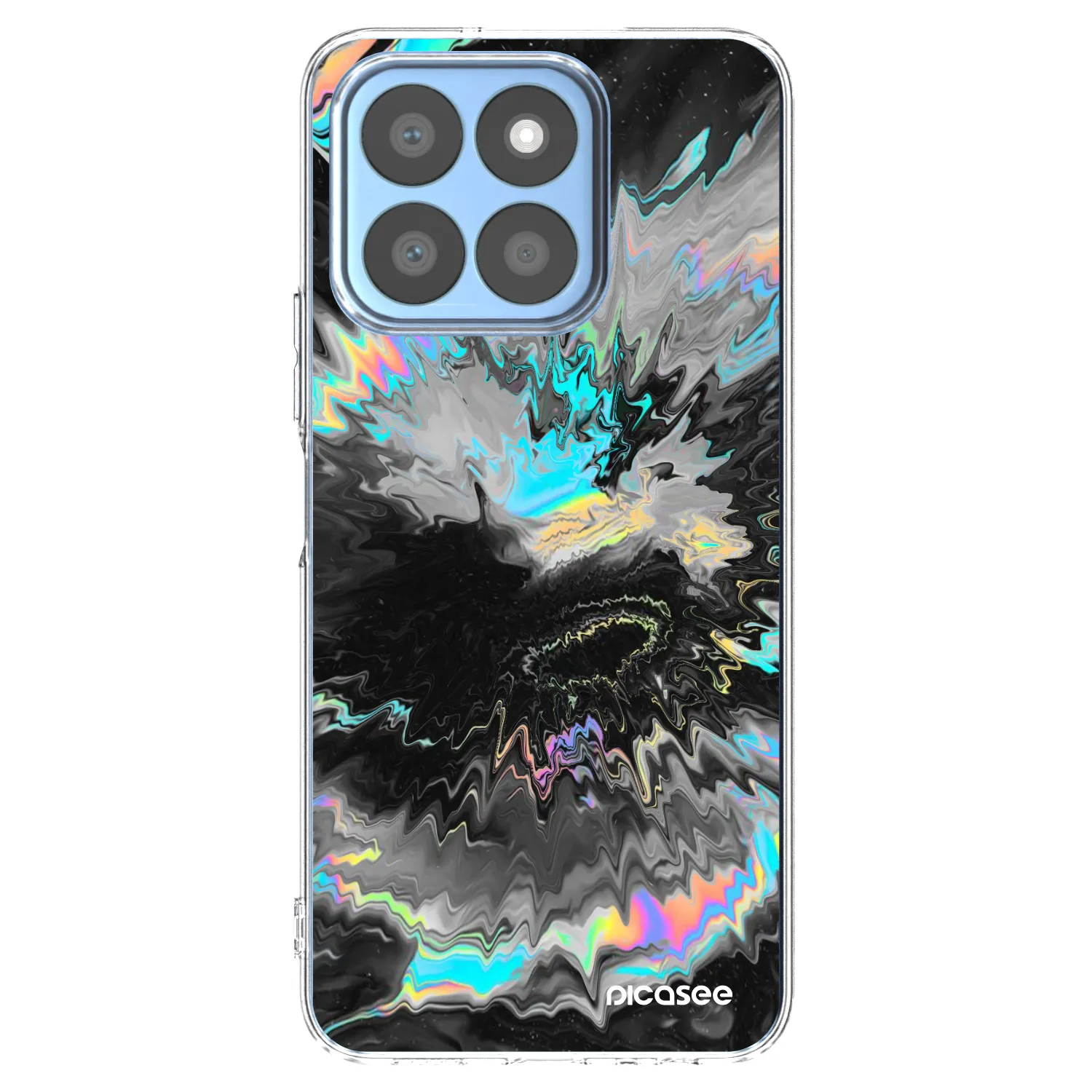 Picasee silikónový prehľadný obal pre Honor X8c - Magnetic