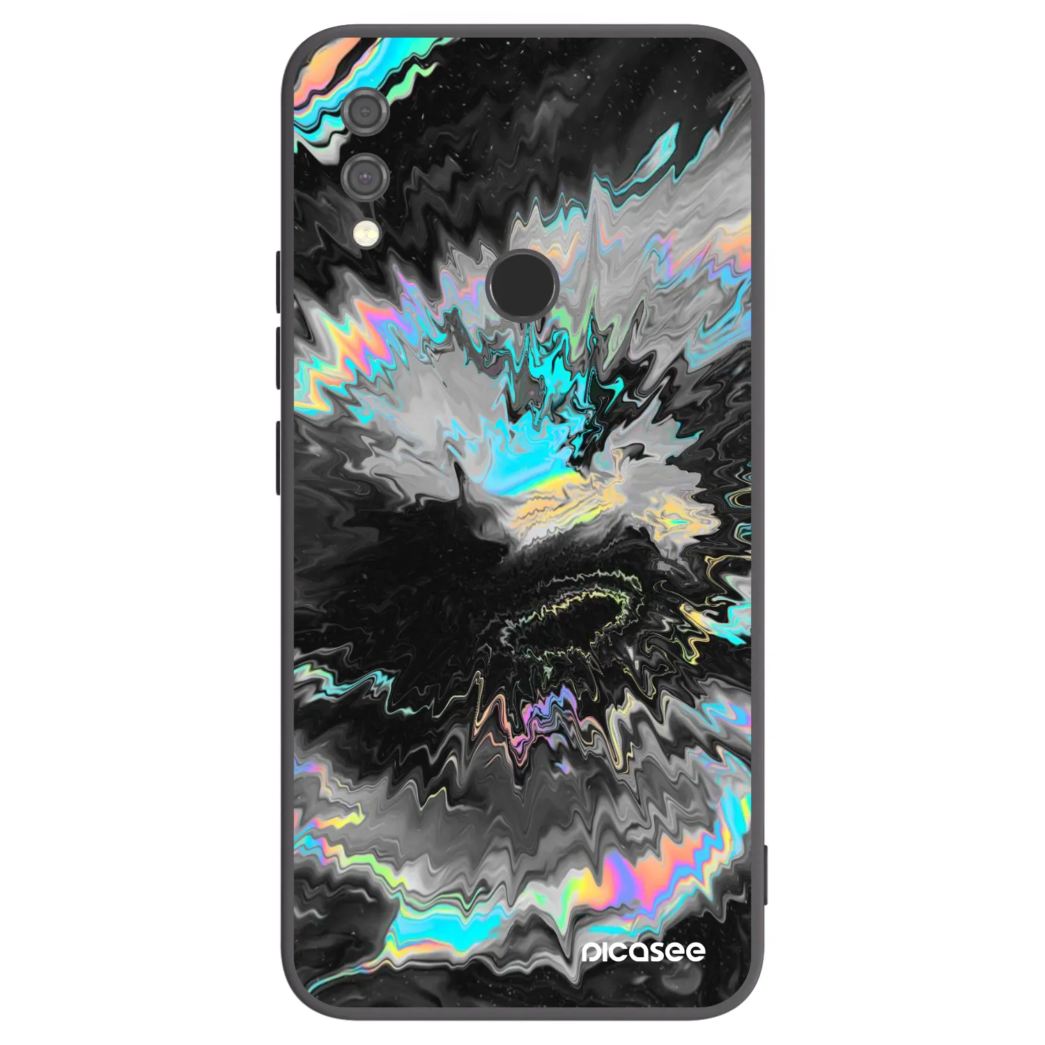 Picasee silikónový čierny obal pre Xiaomi Redmi Note 7 - Magnetic