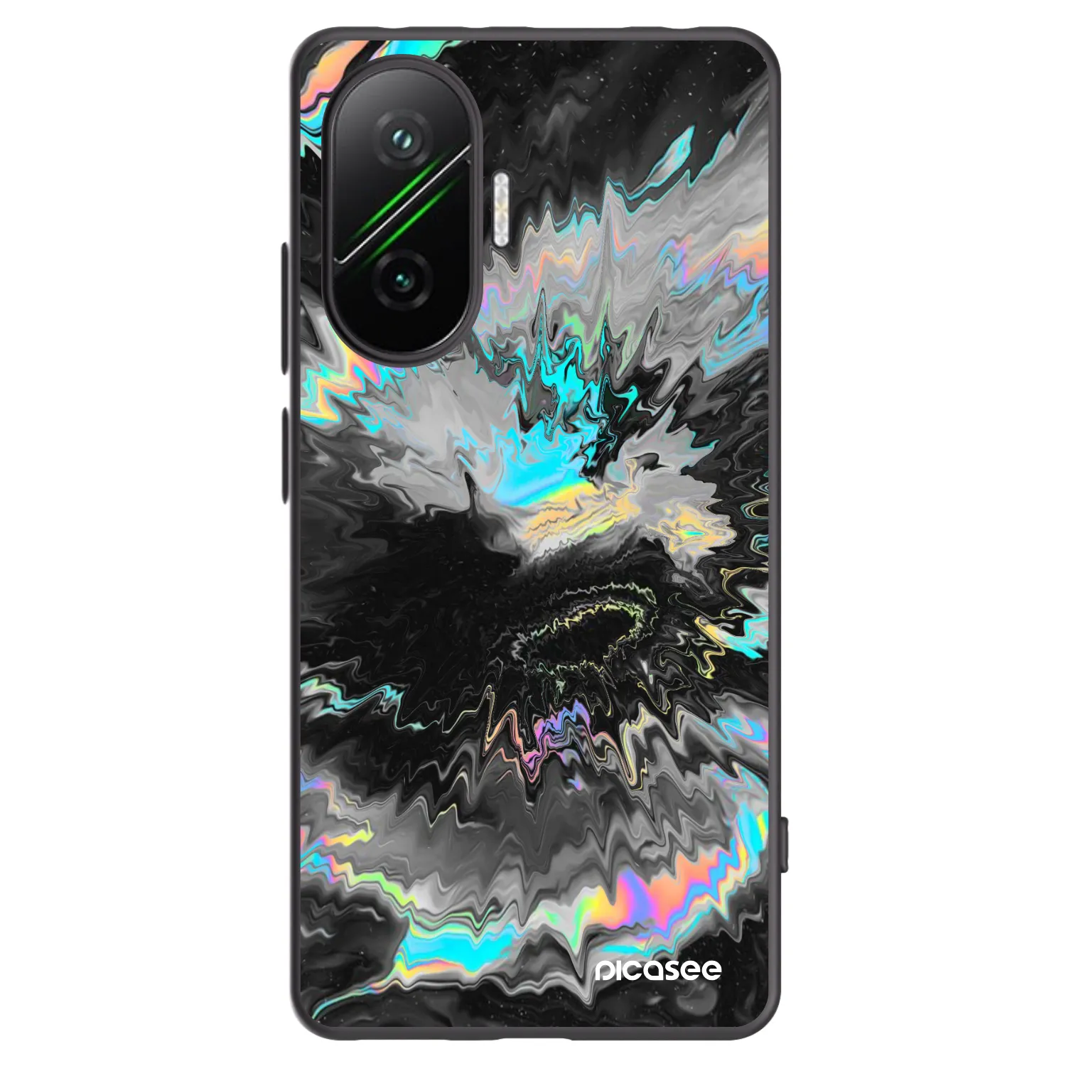Silikónový čierny obal pre Xiaomi Poco F7 Pro 5G - Magnetic