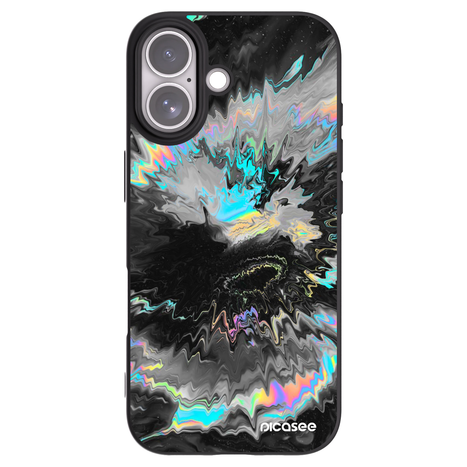 Picasee silikónový čierny obal pre Apple iPhone 17 - Magnetic