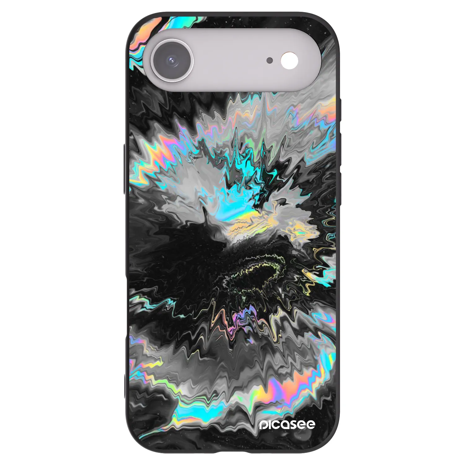 Picasee silikónový čierny obal pre Apple iPhone Air - Magnetic
