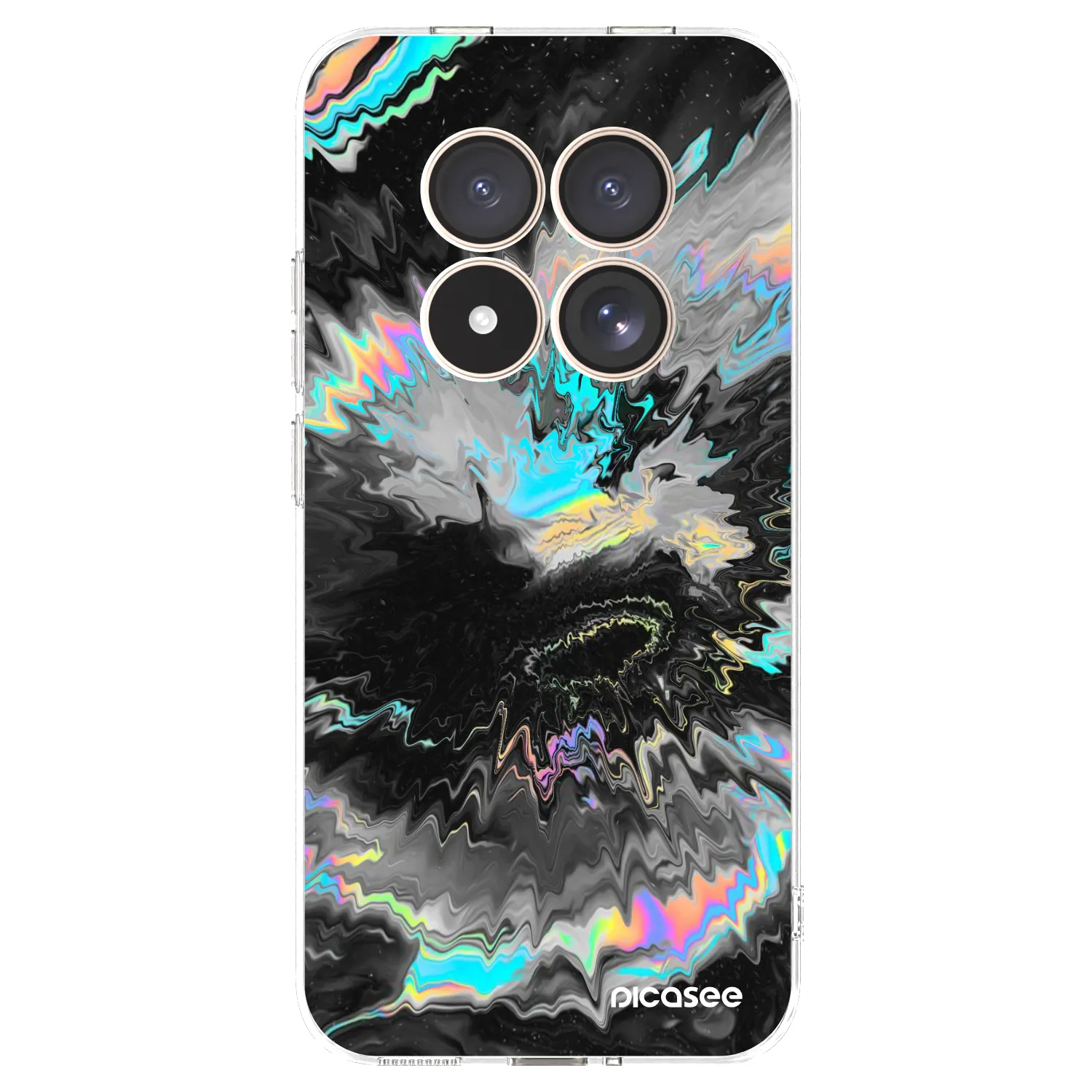 Picasee silikónový prehľadný obal pre Xiaomi Redmi Note 15 Pro 4G - Magnetic