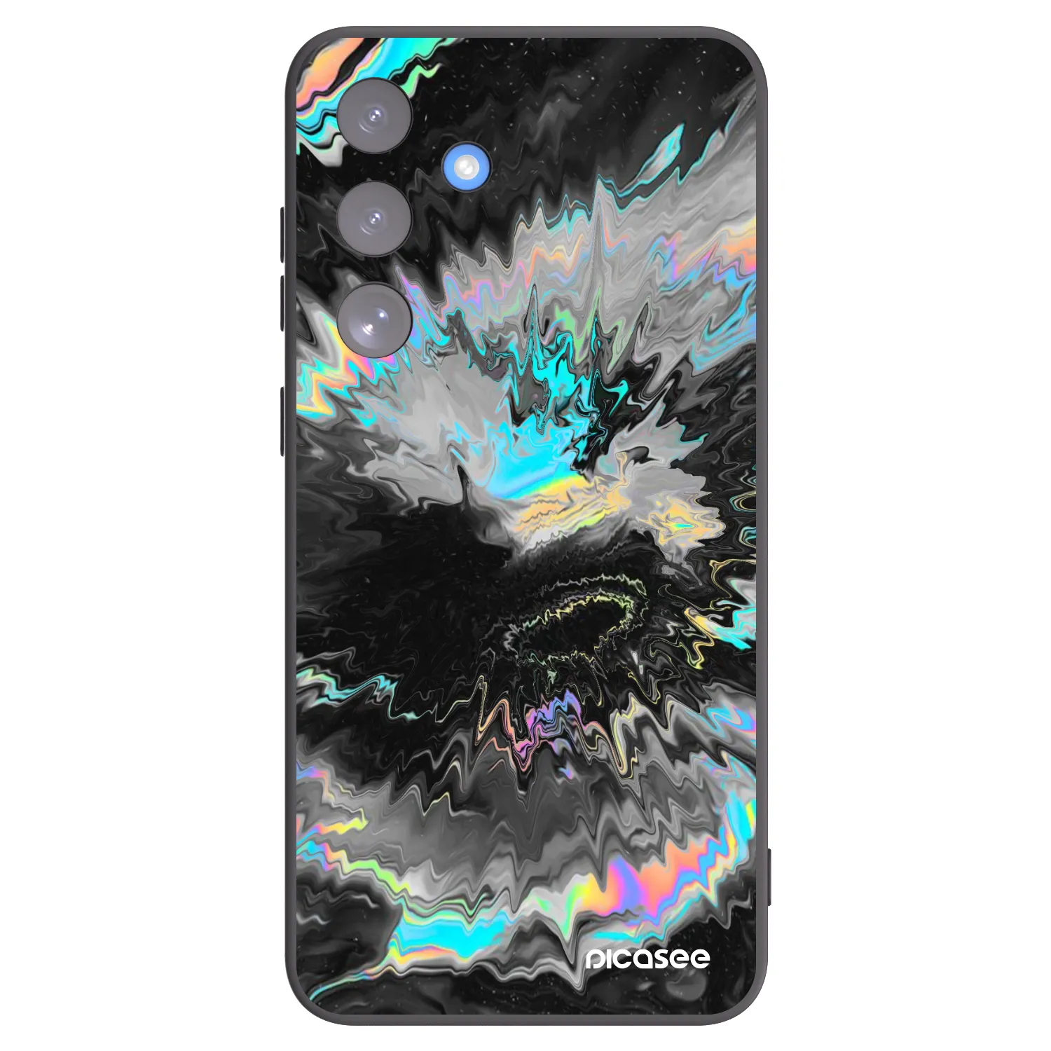 Picasee silikónový čierny obal pre Samsung Galaxy S25 FE 5G - Magnetic
