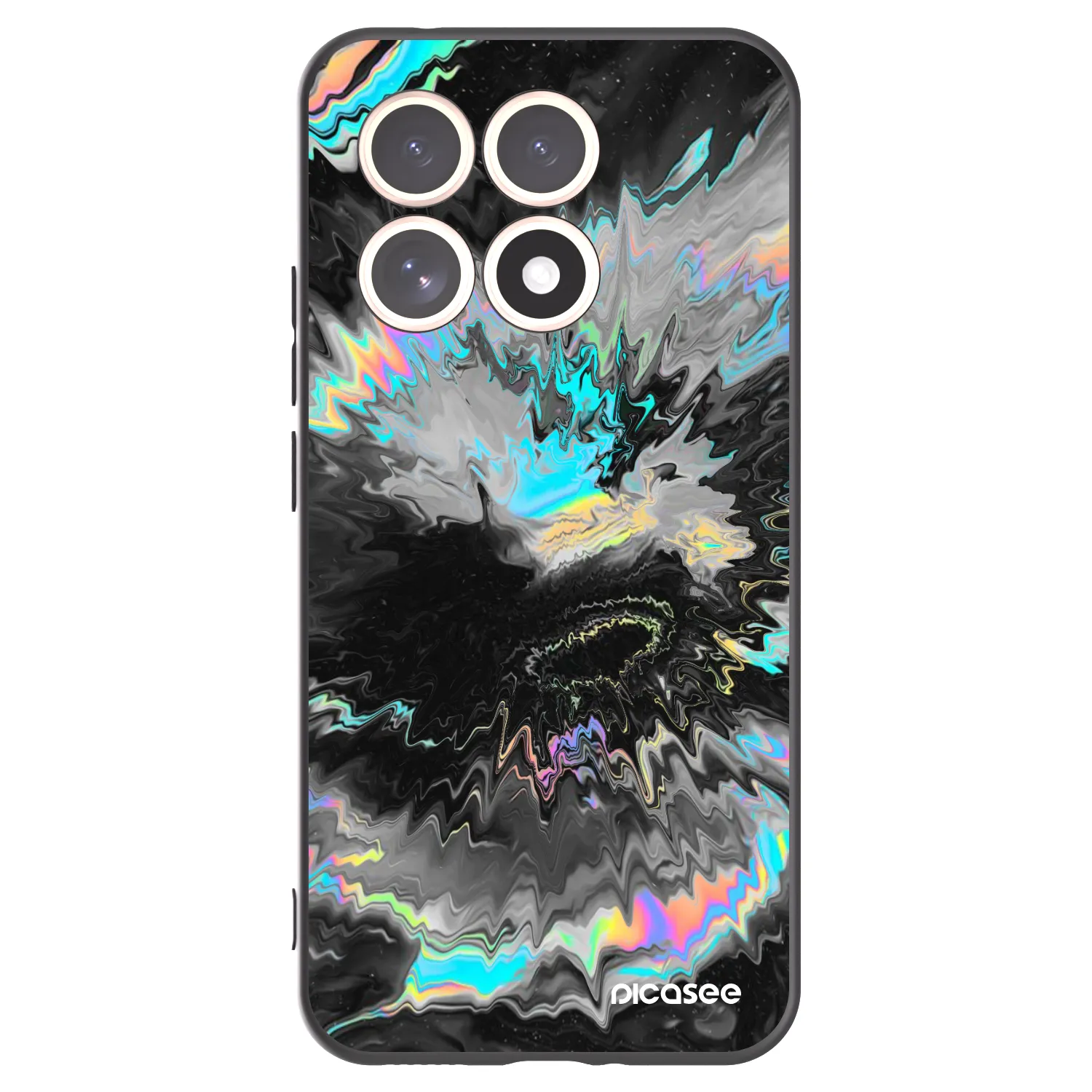 Picasee silikónový čierny obal pre Xiaomi 15T - Magnetic