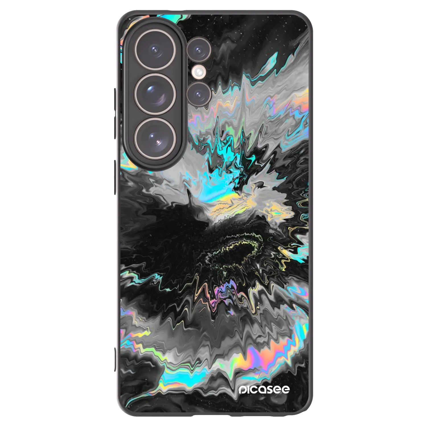 Picasee silikónový čierny obal pre Samsung Galaxy S26 Ultra - Magnetic