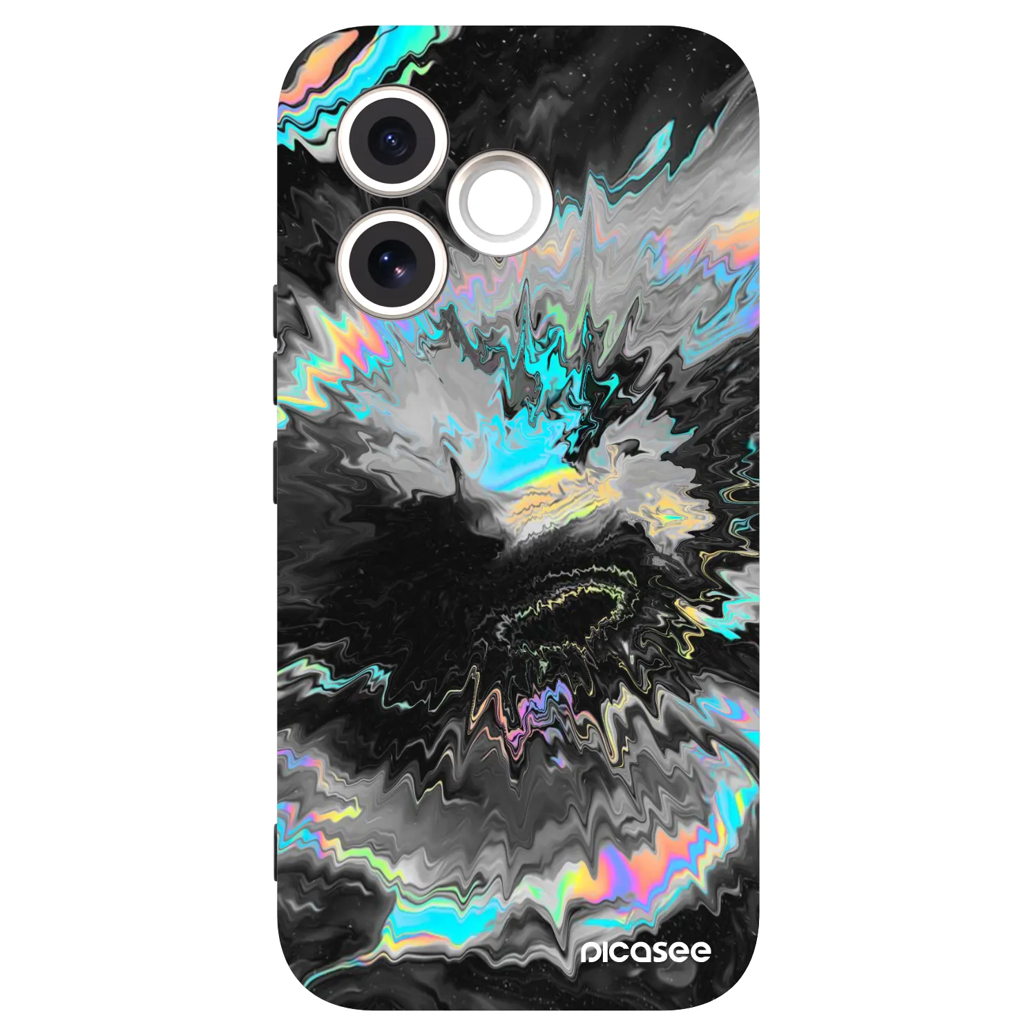 Picasee silikónový čierny obal pre Honor 600 Lite - Magnetic