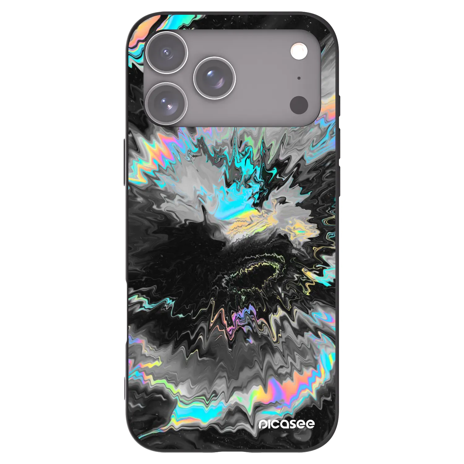 Picasee silikónový čierny obal pre Apple iPhone 18 Pro Max - Magnetic